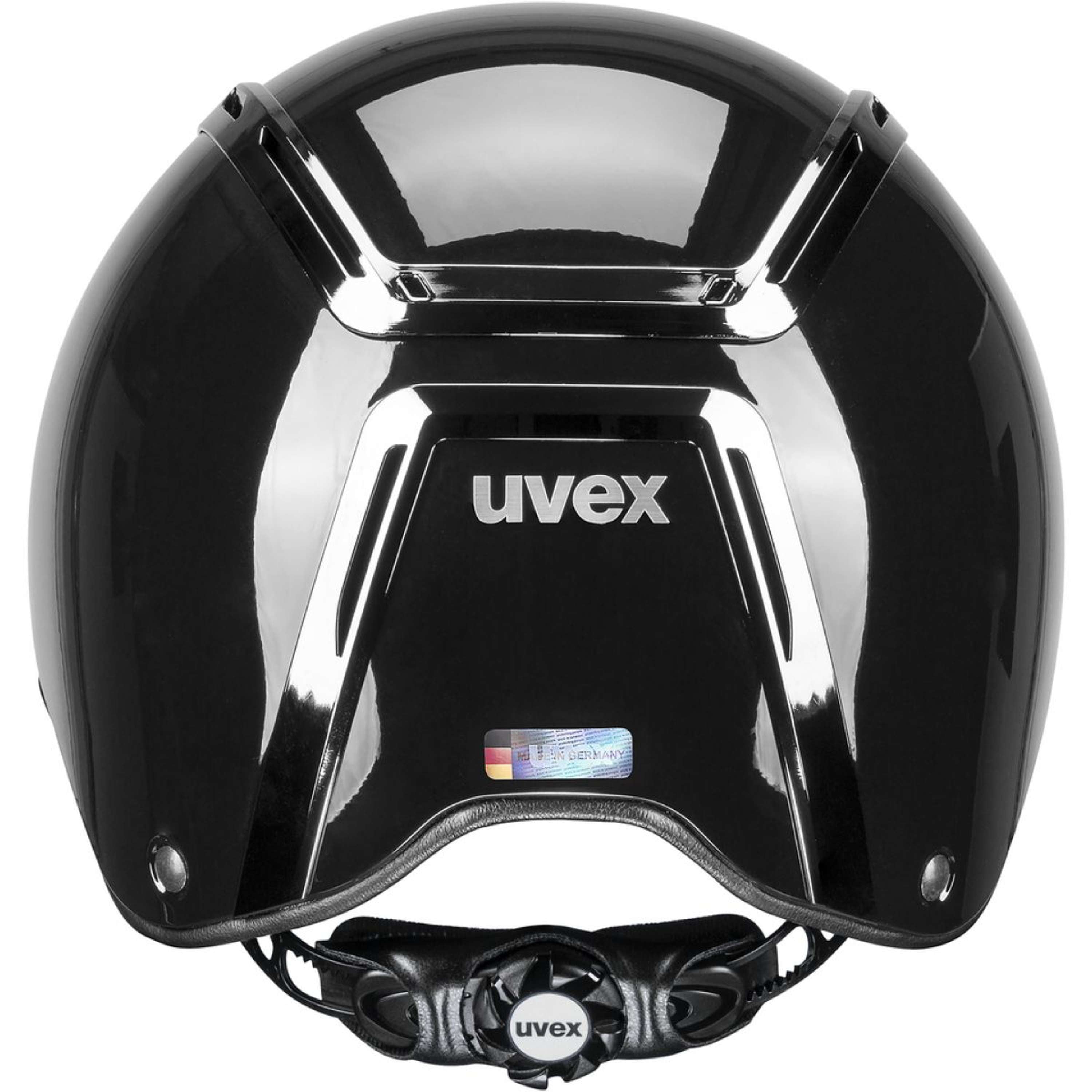 Uvex Kask Jeździecki Exxeed Shiny Chrome Czarny