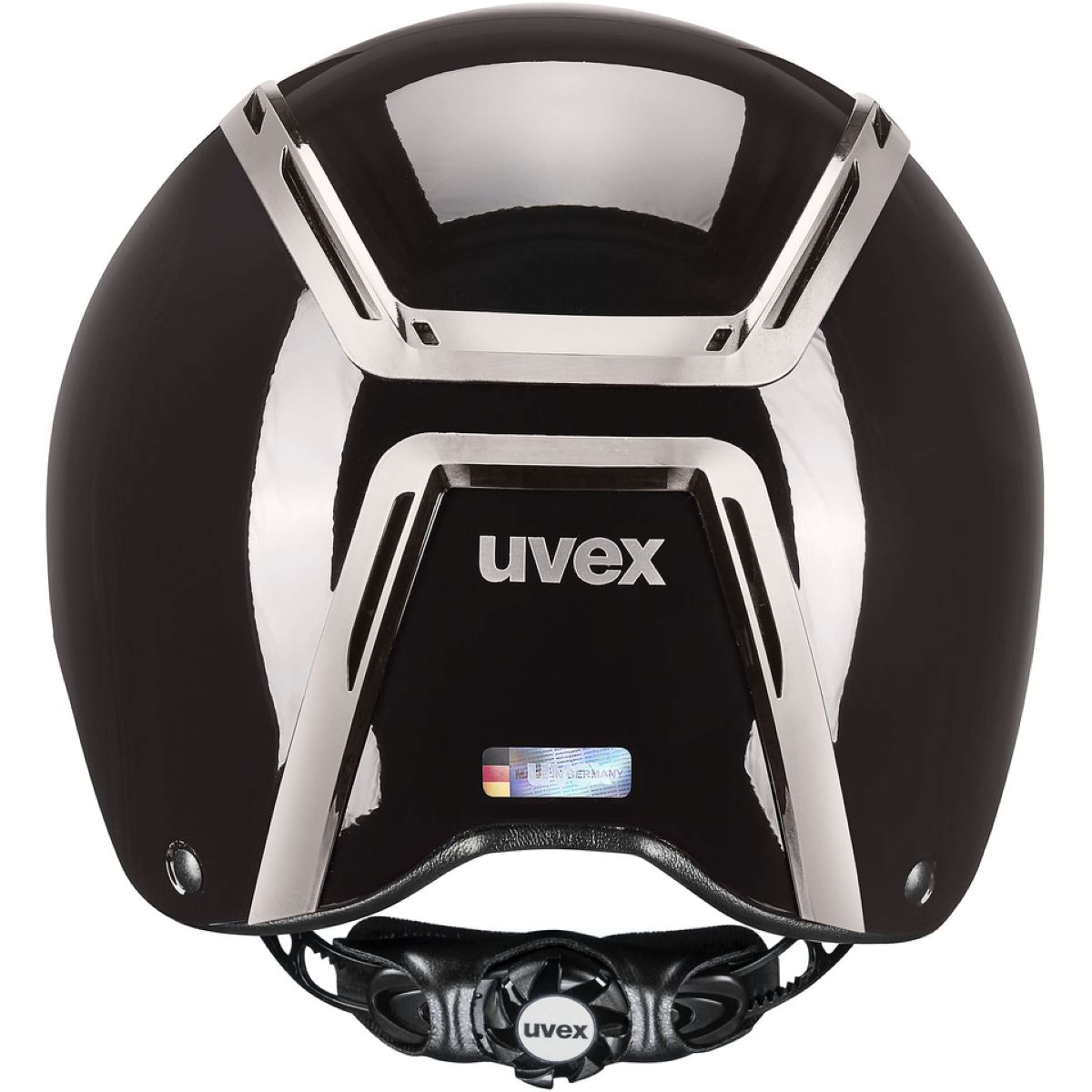 Uvex Kask Jeździecki Exxeed Shiny Chrome Mocca