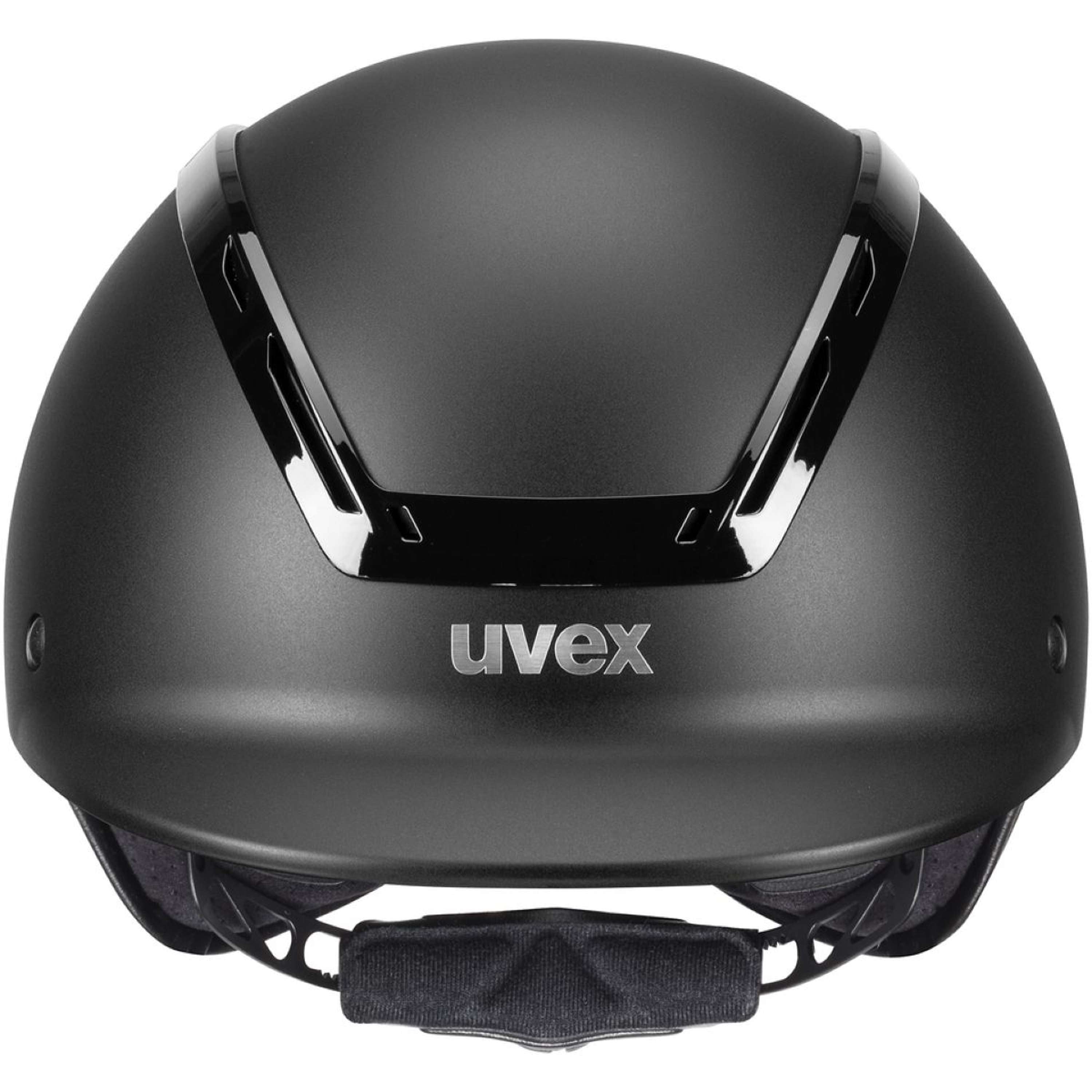 Uvex Kask Jeździecki Exxeed Mips Czarny Matowy