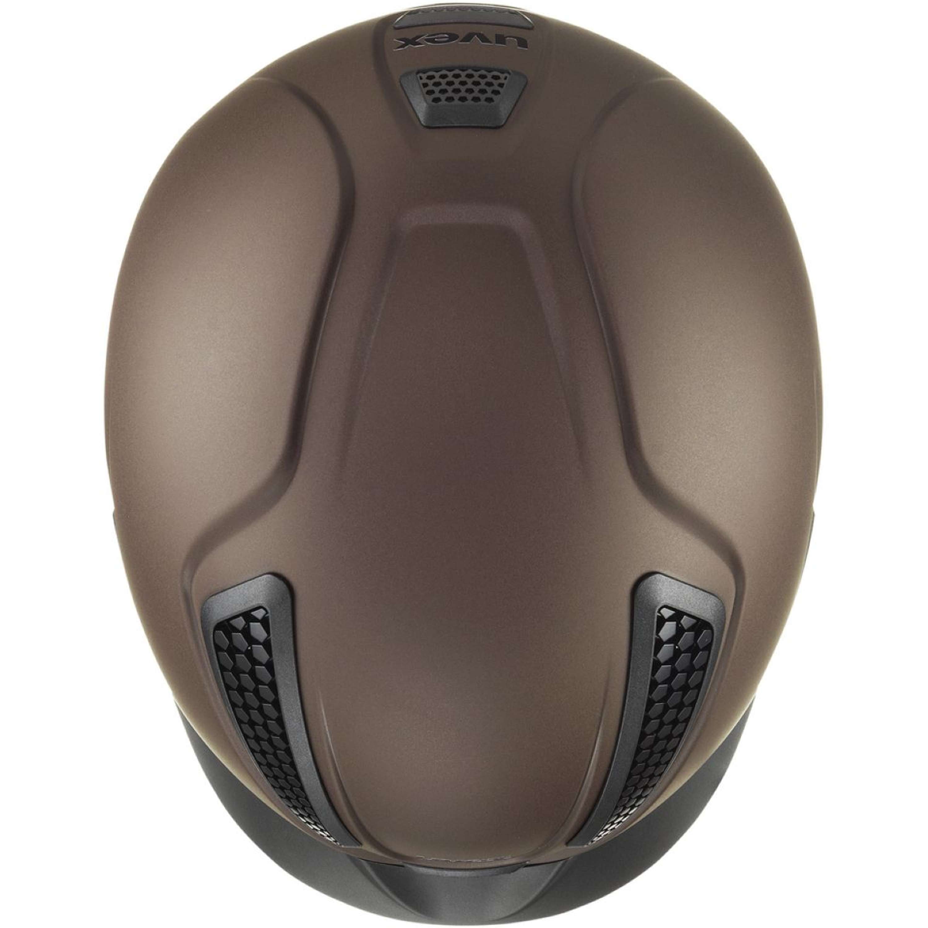 Uvex Kask Jeździecki Perfexxion III Matowy Brązowy
