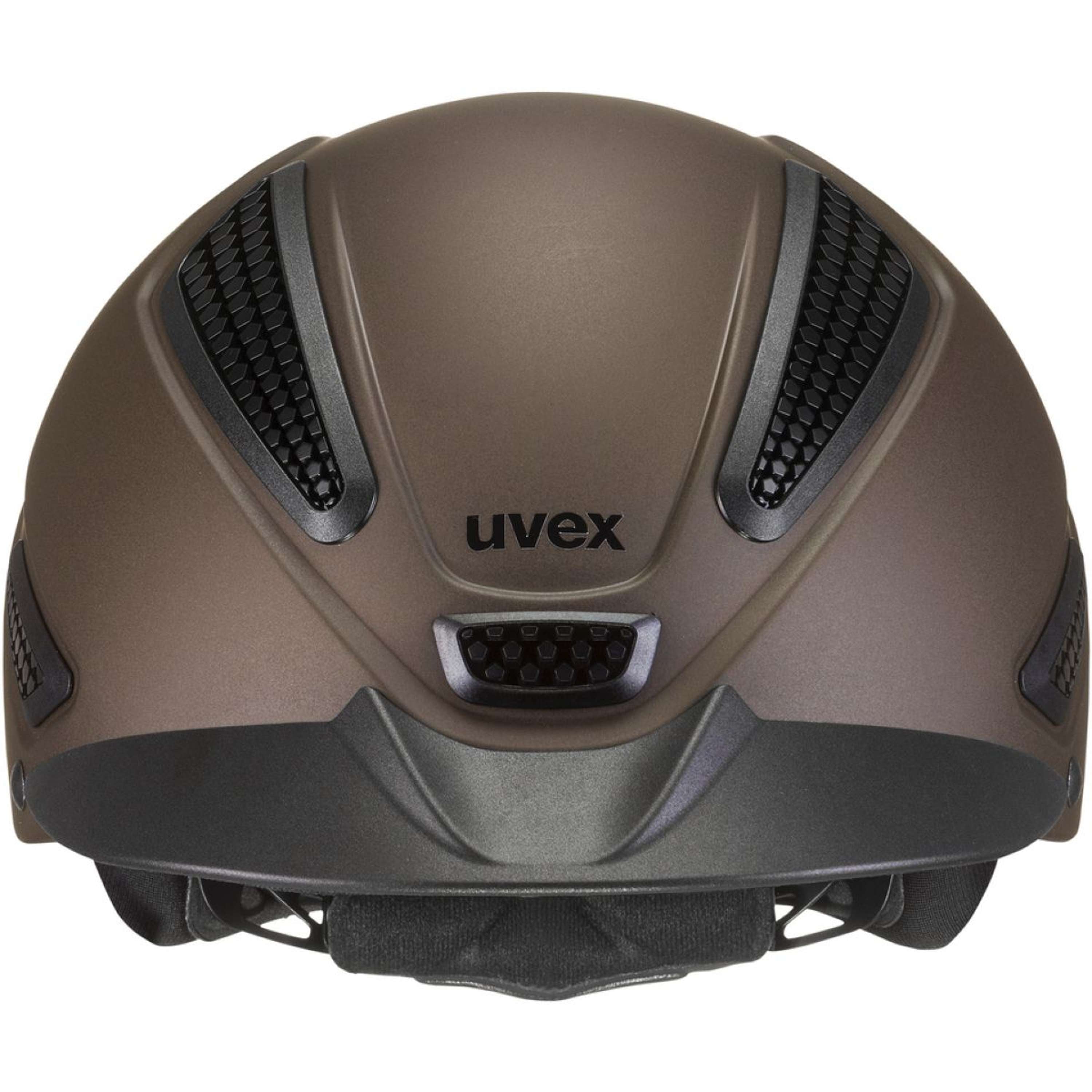Uvex Kask Jeździecki Perfexxion III Matowy Brązowy