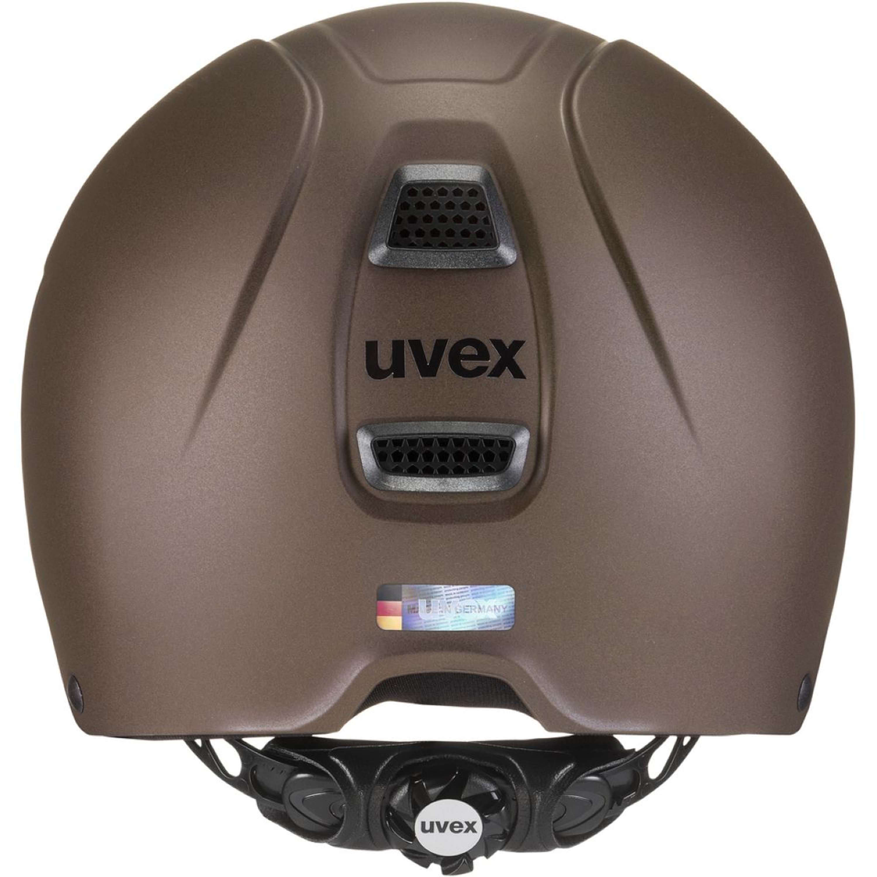 Uvex Kask Jeździecki Perfexxion III Matowy Brązowy