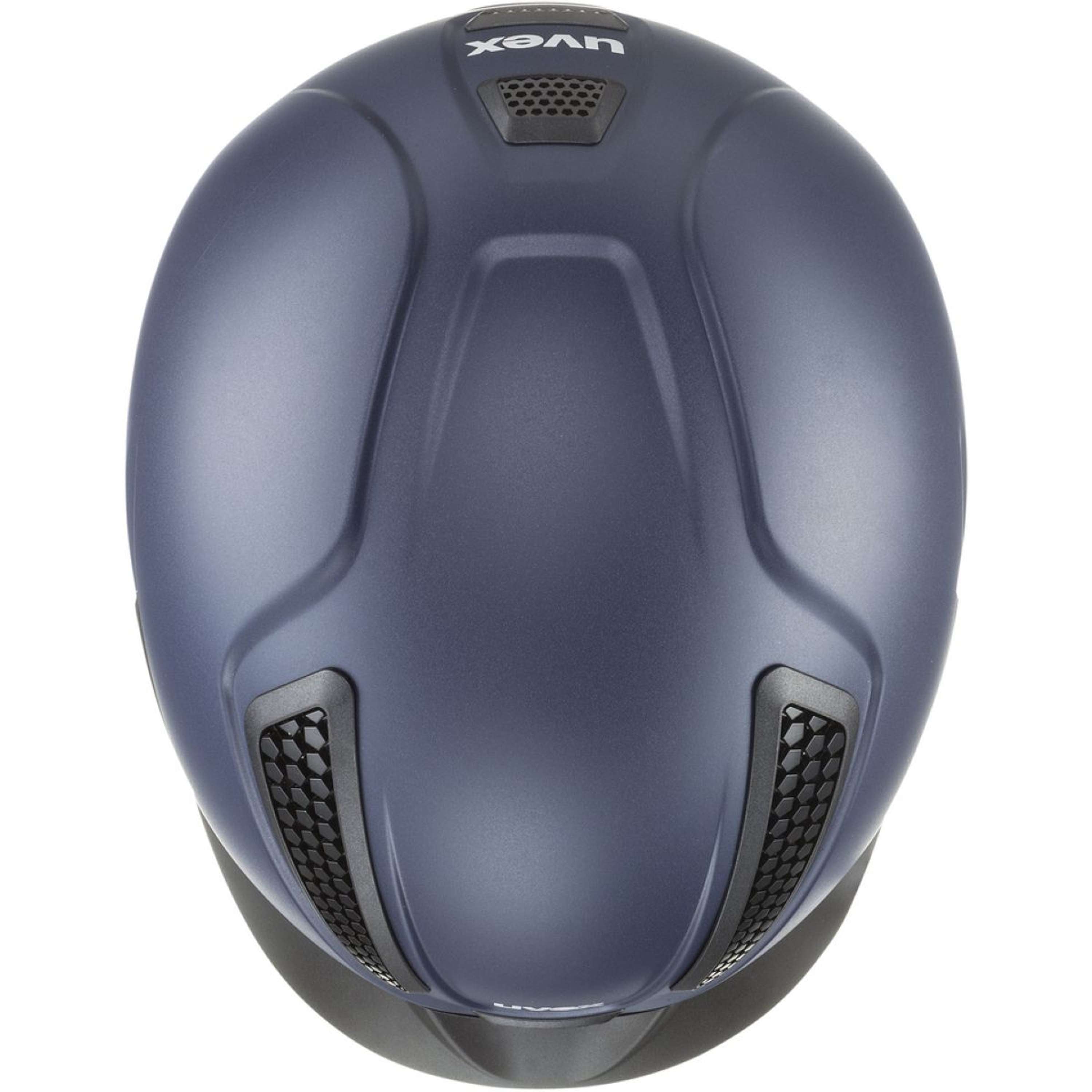Kask jeździecki Uvex Perfexxion III matowy niebieski
