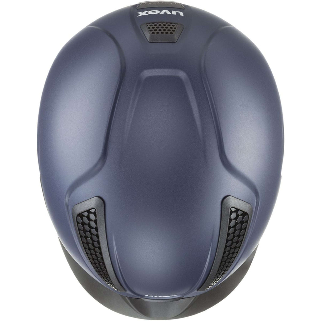 Kask jeździecki Uvex Perfexxion III matowy niebieski