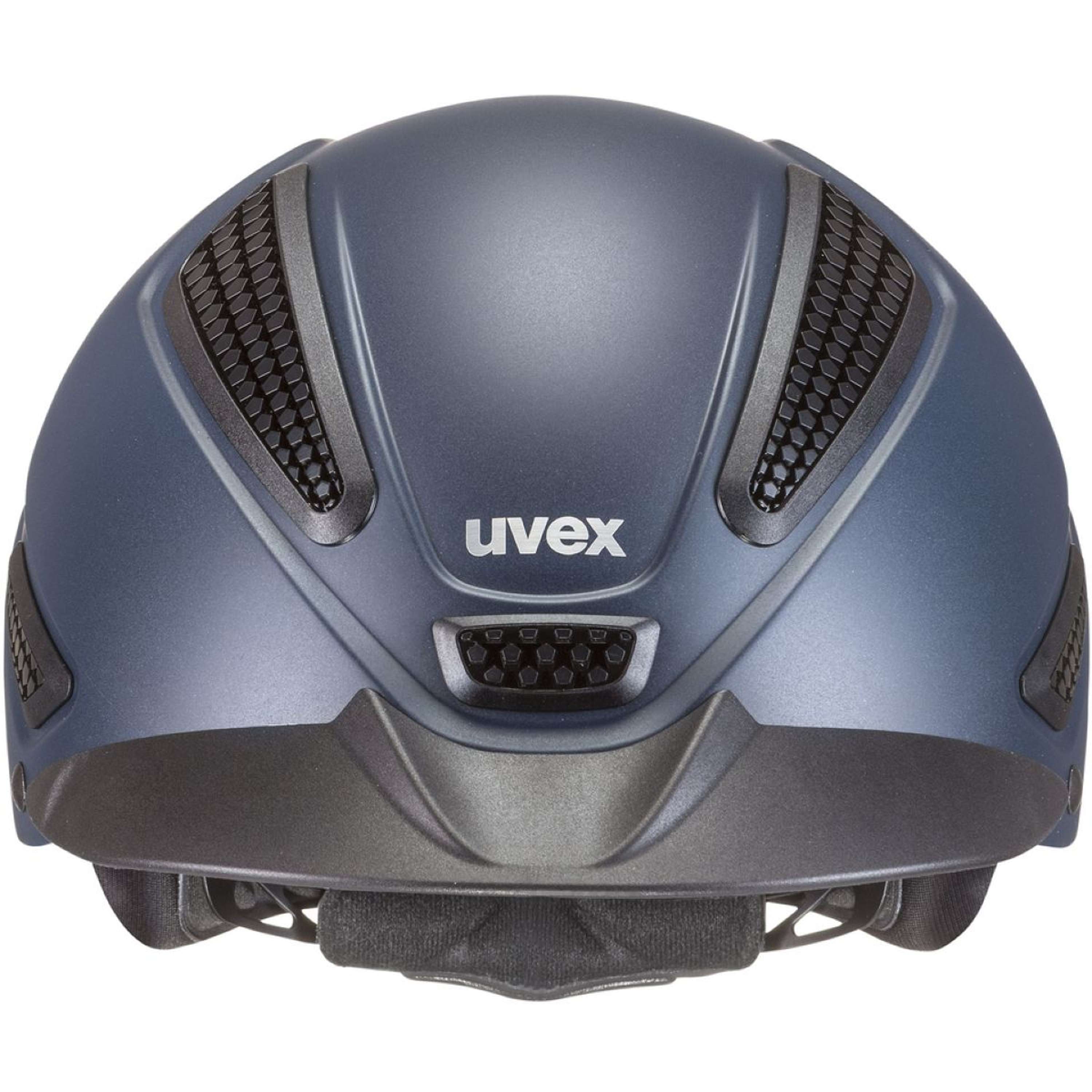 Kask jeździecki Uvex Perfexxion III matowy niebieski