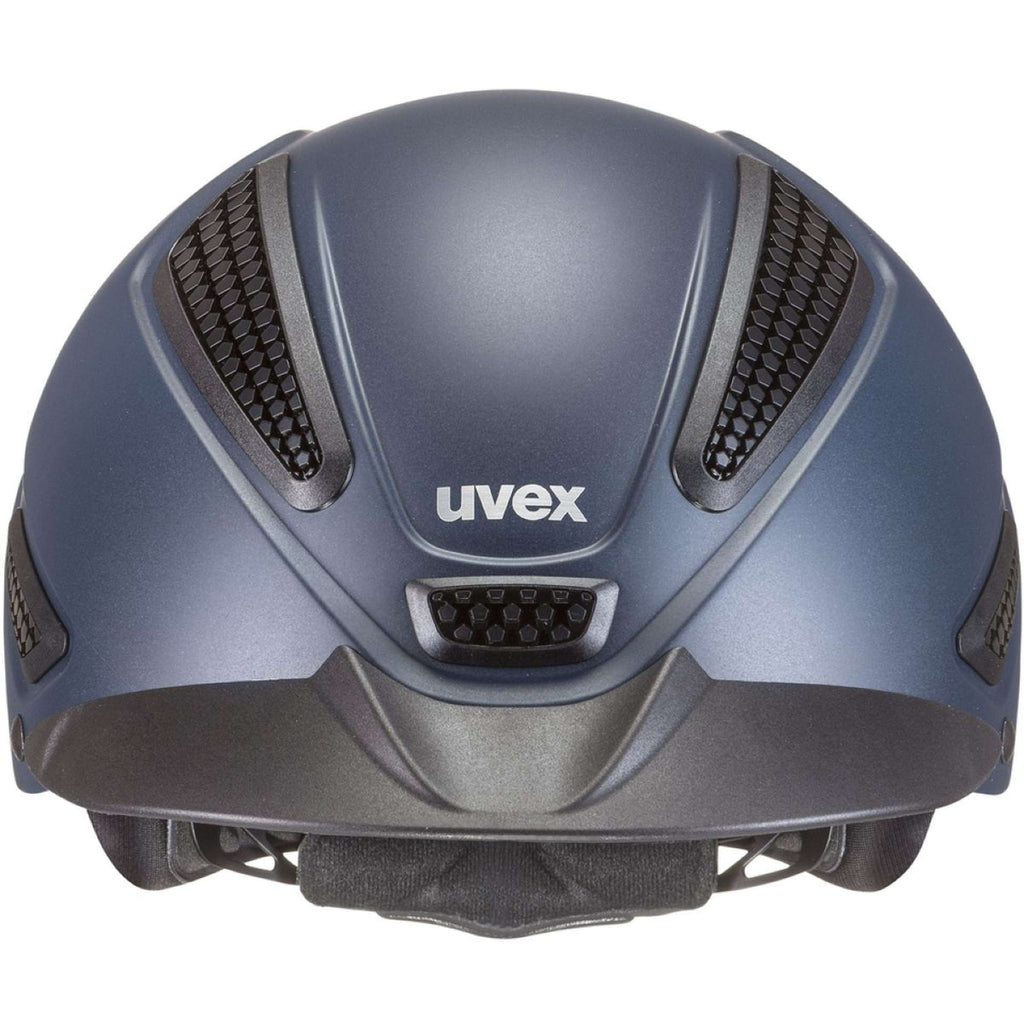 Kask jeździecki Uvex Perfexxion III matowy niebieski