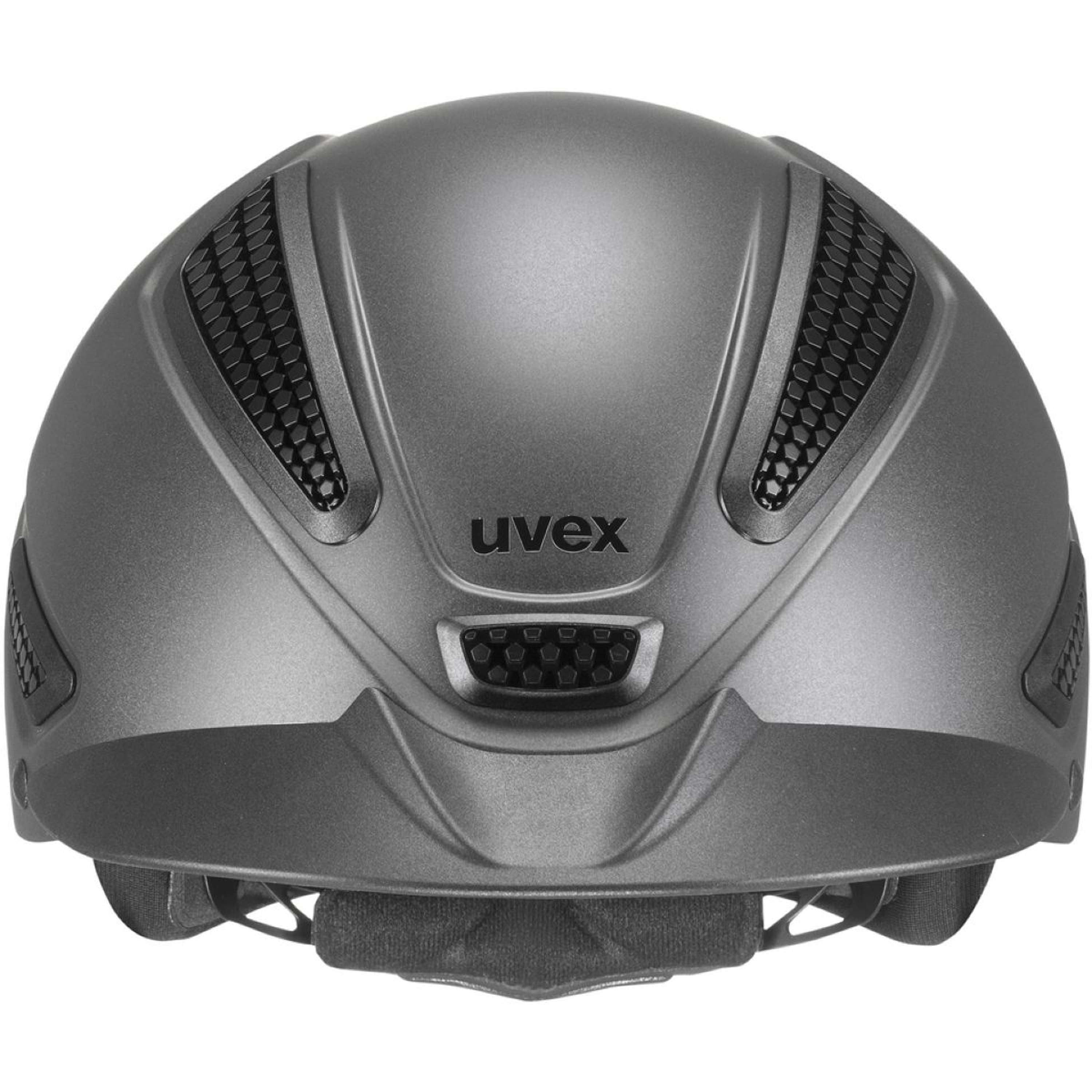 Uvex Kask Jeździecki Perfexxion III Matowy Antracytowy
