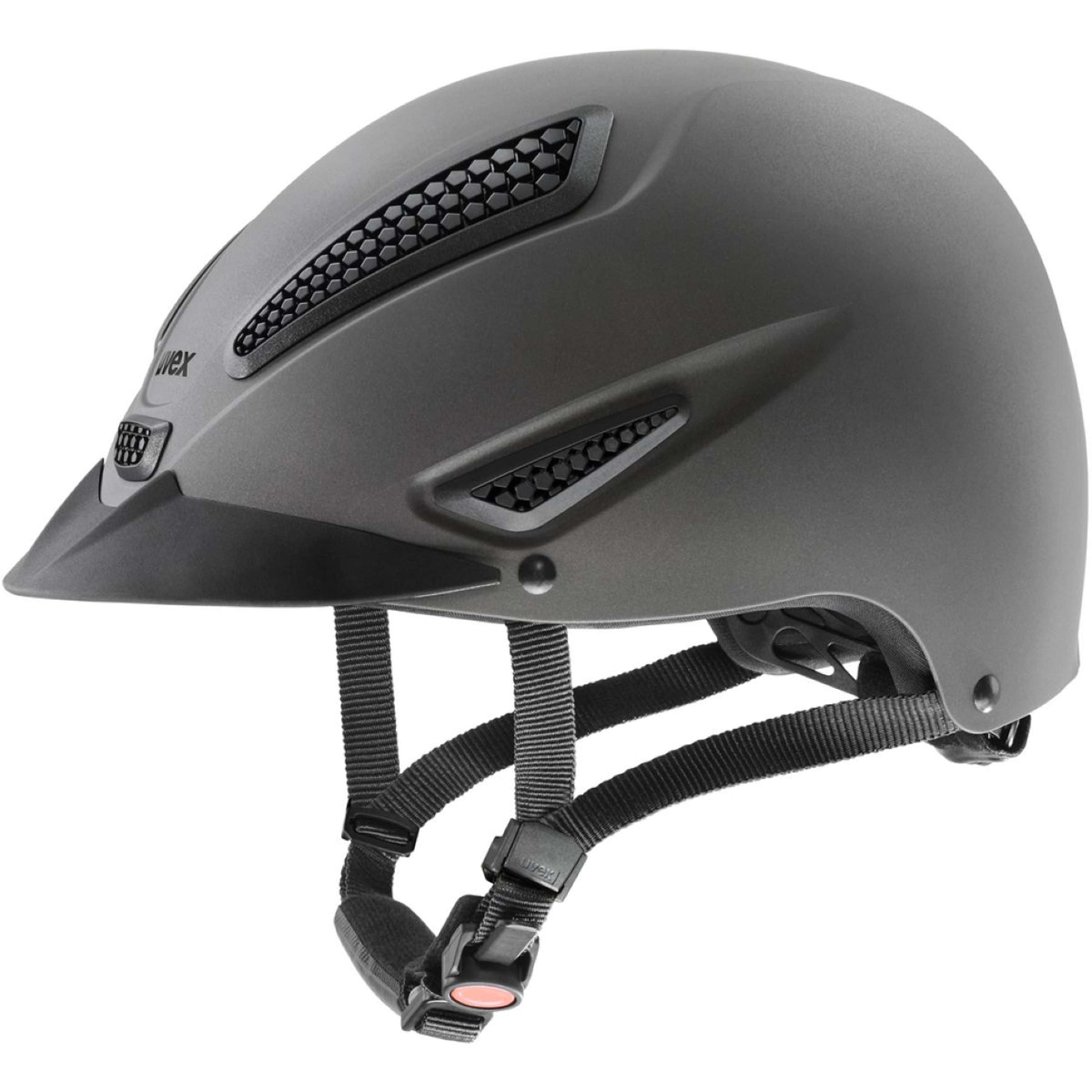 Uvex Kask Jeździecki Perfexxion III Matowy Antracytowy