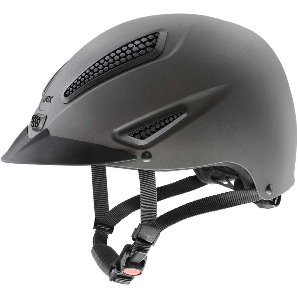 Uvex Kask Jeździecki Perfexxion III Matowy Antracytowy