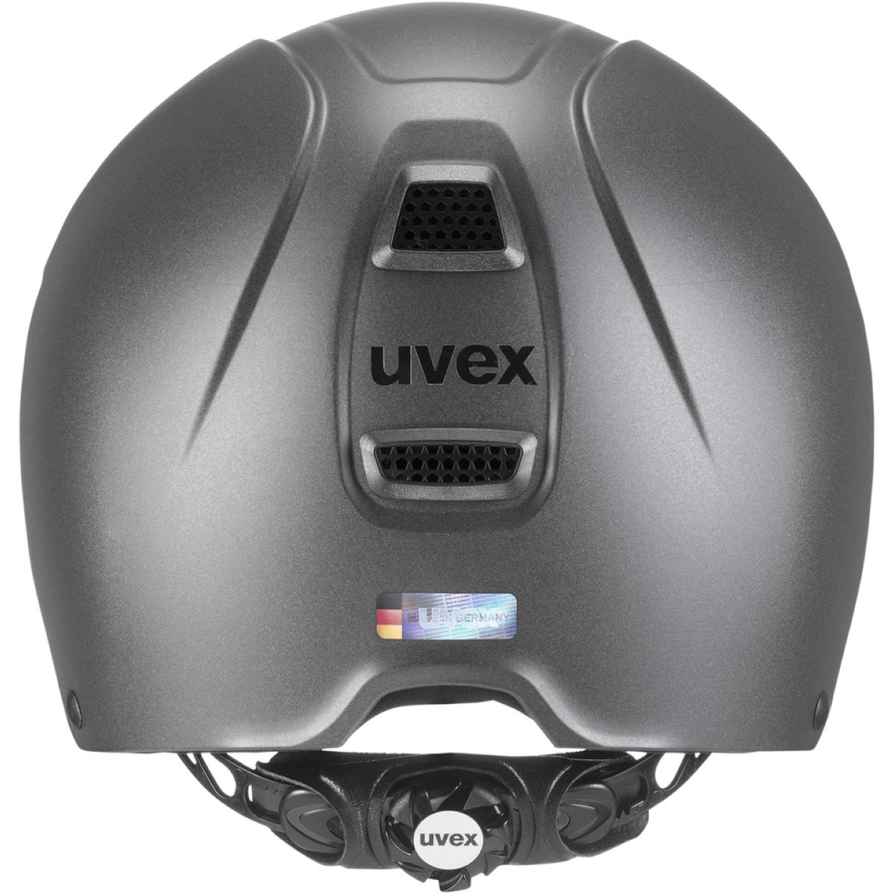 Uvex Kask Jeździecki Perfexxion III Matowy Antracytowy