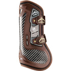 Veredus Ochraniacze Na Ścięgna Karbon Gel Absolute Velcro Straps Front Brązowy