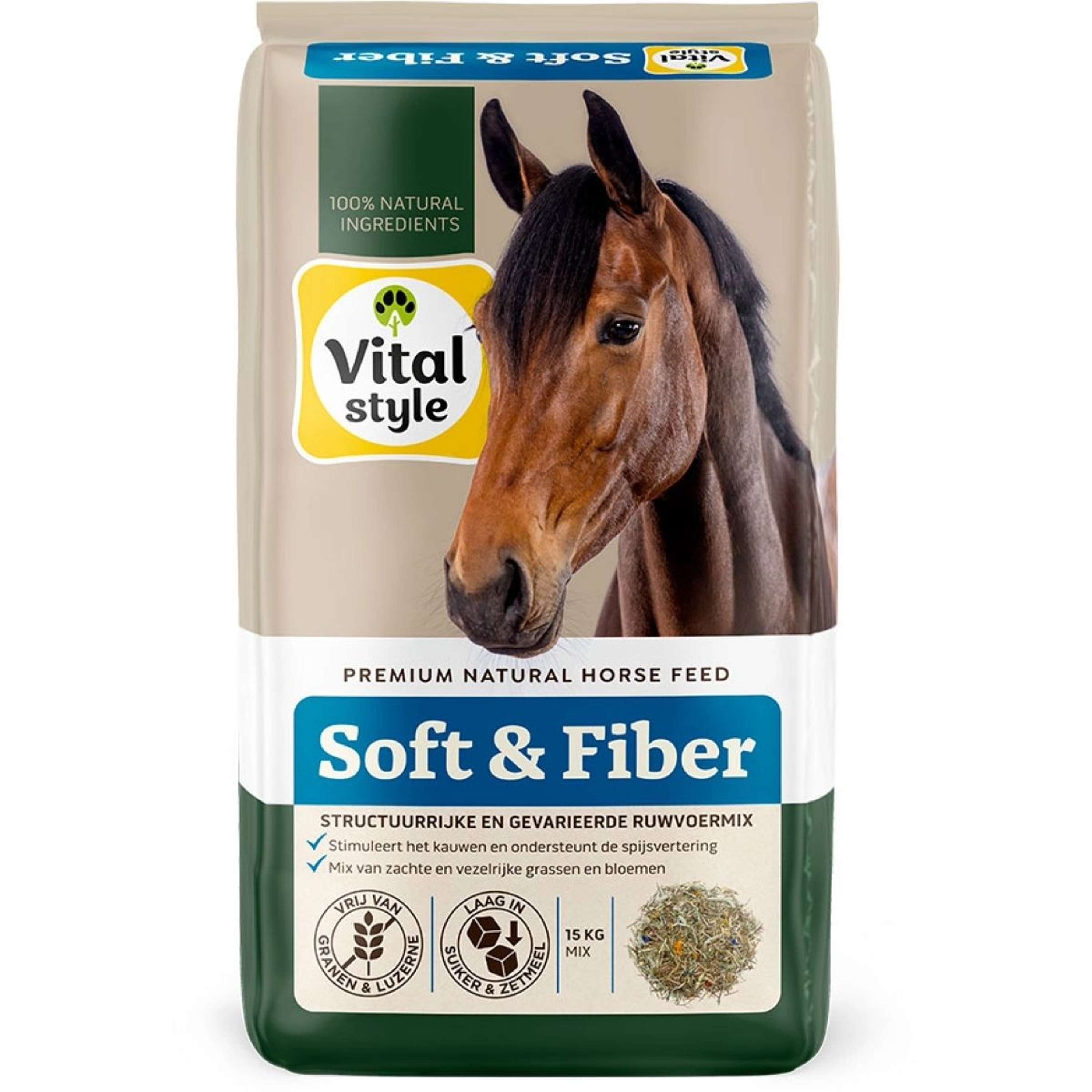 Vitalstyle Mieszanka pasz objętościowych Soft & Fiber