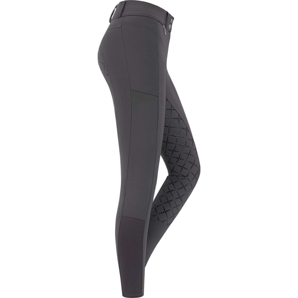 ELT Bryczesy Micro Sport High Waist Silikon Asfaltowy