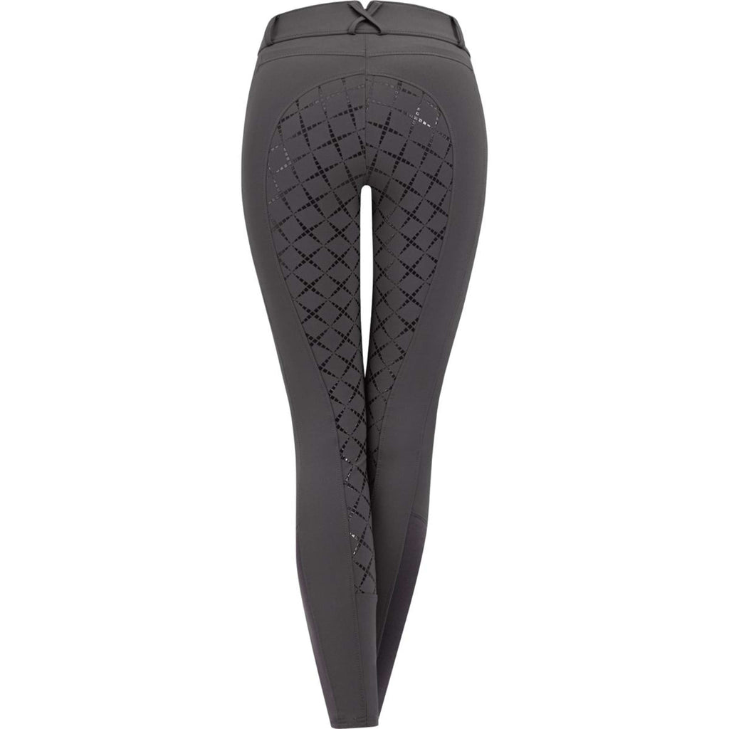 ELT Bryczesy Micro Sport High Waist Silikon Asfaltowy