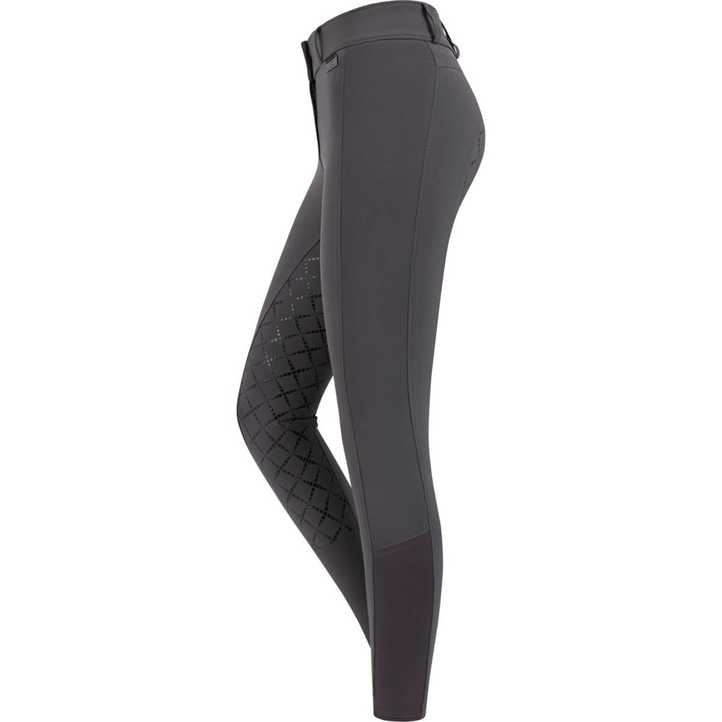 ELT Bryczesy Micro Sport High Waist Silikon Asfaltowy