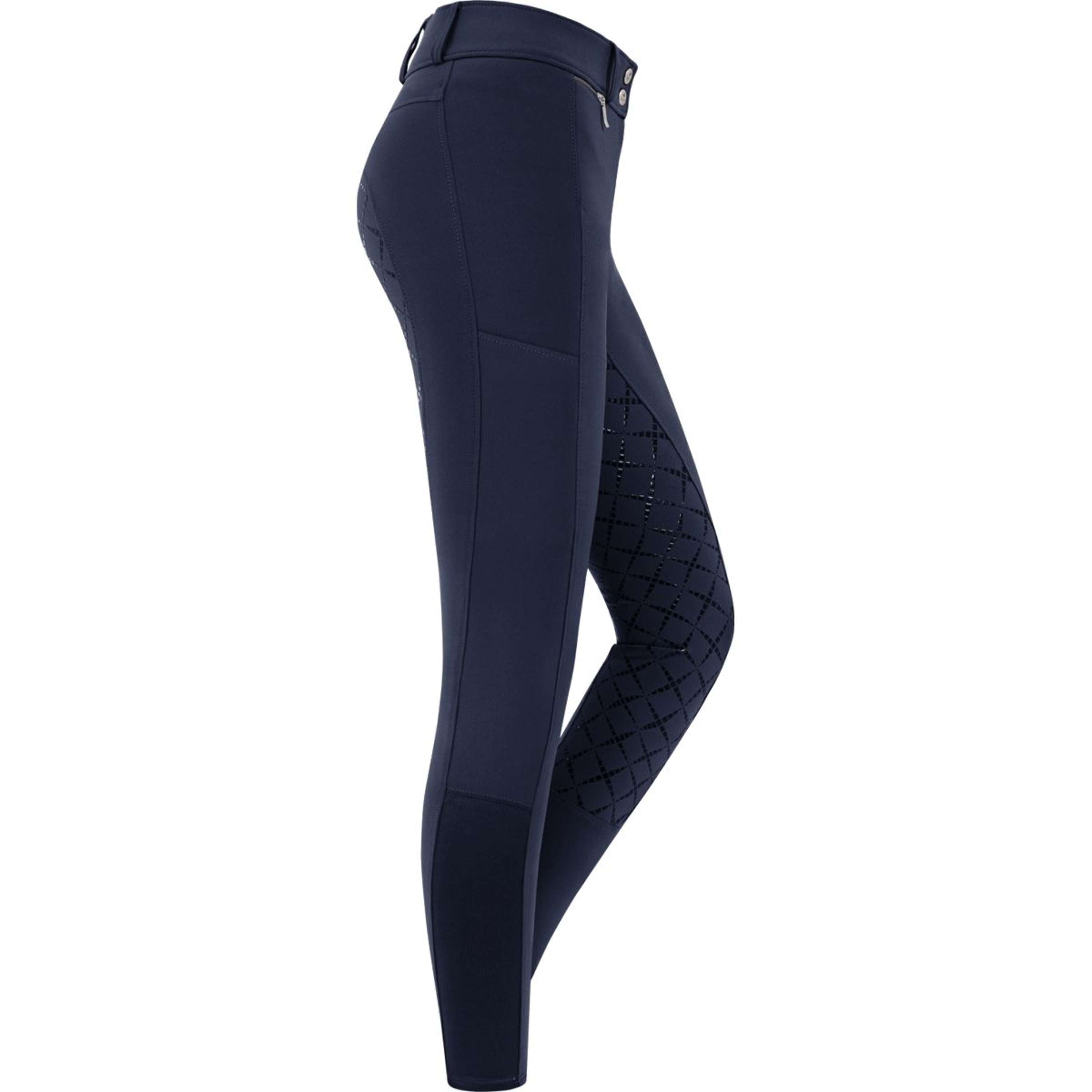 ELT Bryczesy Micro Sport High Waist Silikon Nightblue