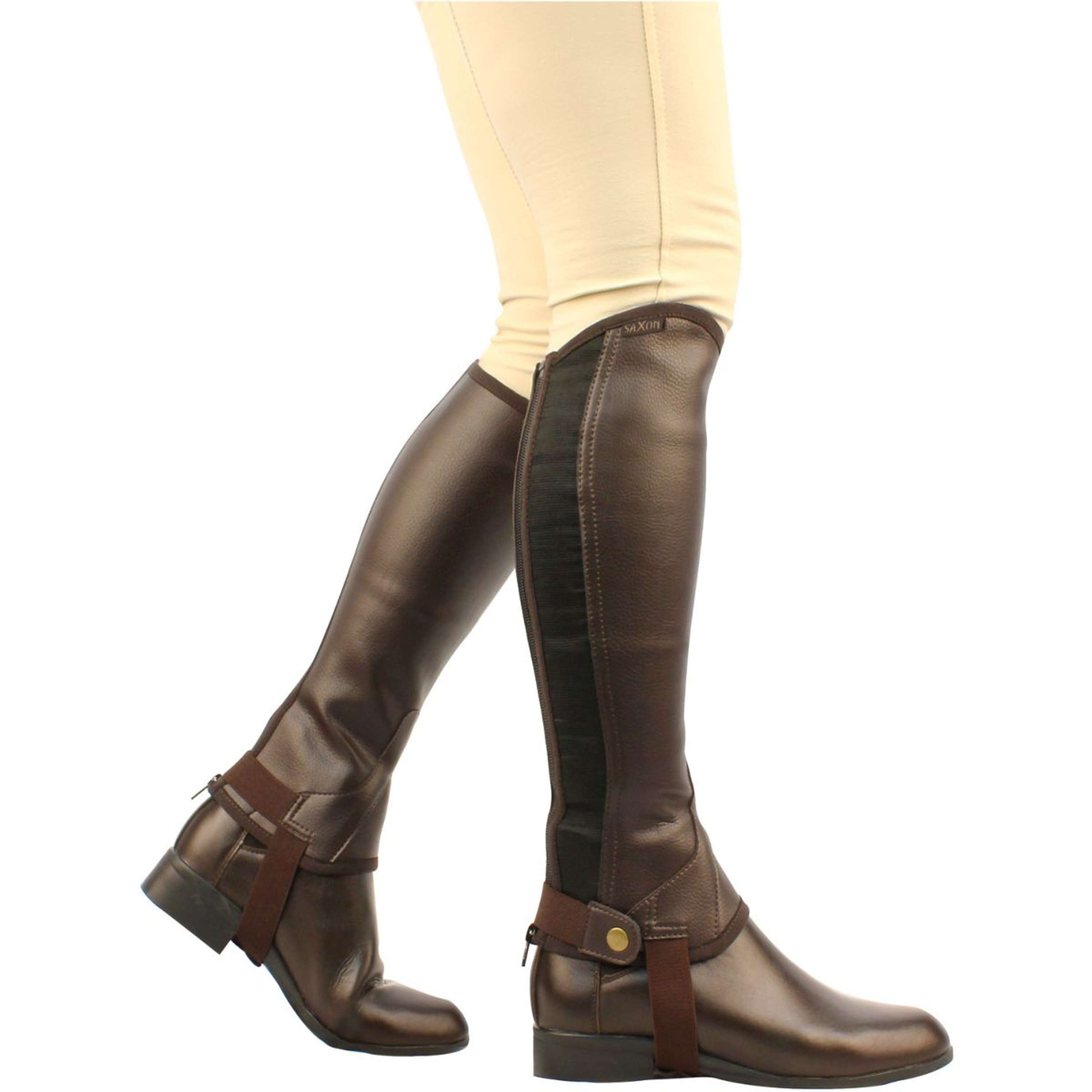 Saxon Chaps Equileather Brązowy