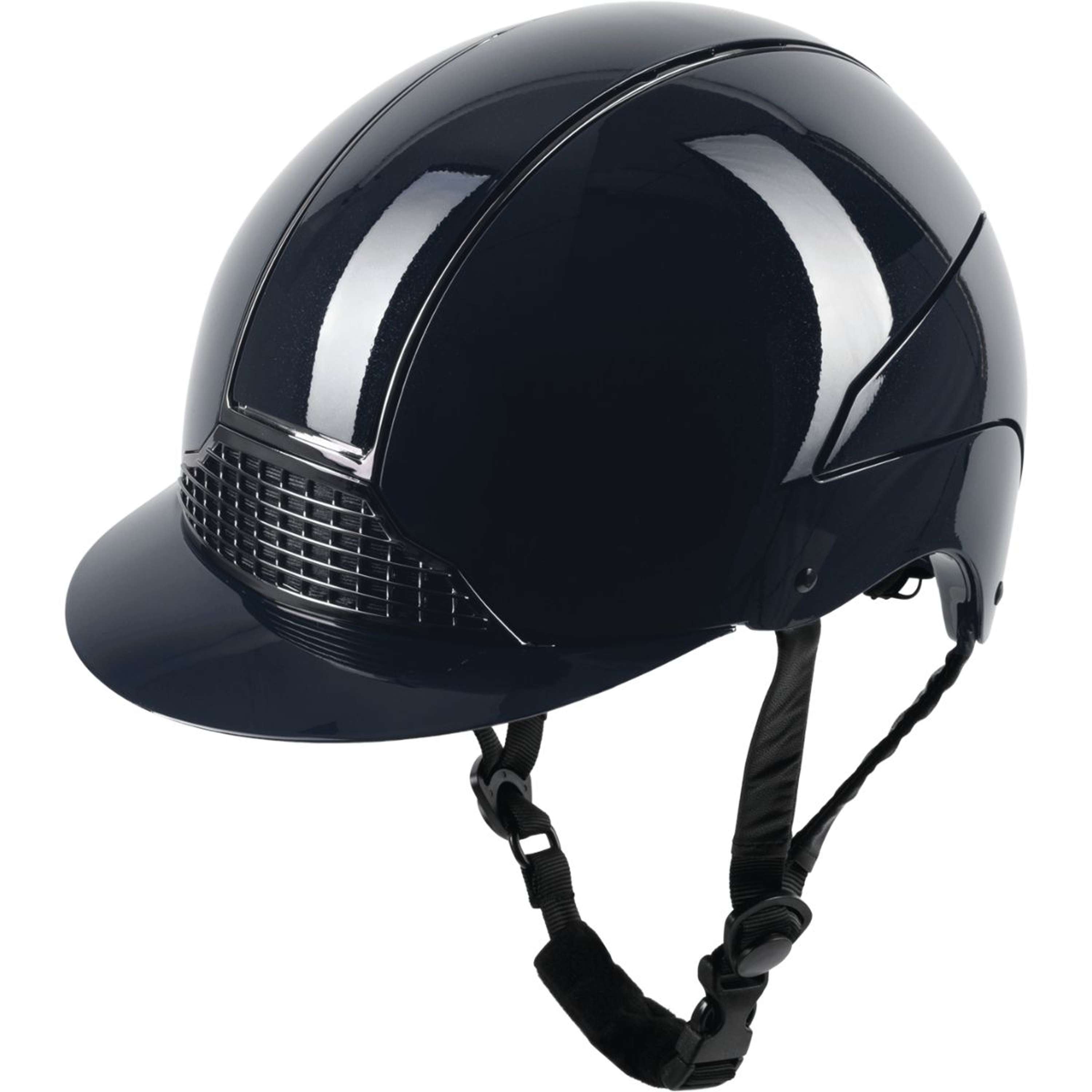 Swing Kask Jeździecki H24 Glossy Granatowy