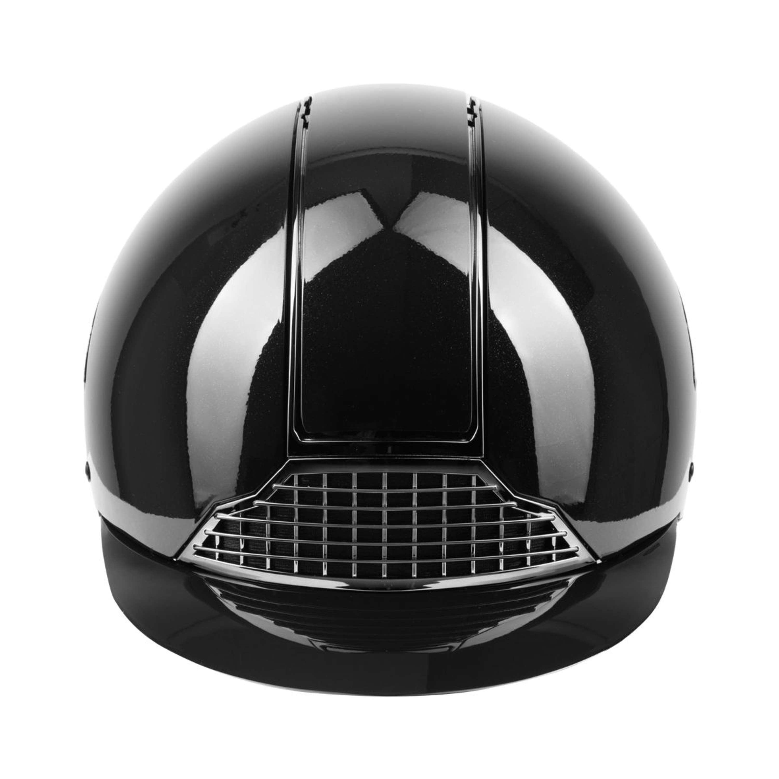 Kask jeździecki Swing H24 błyszczący czarny