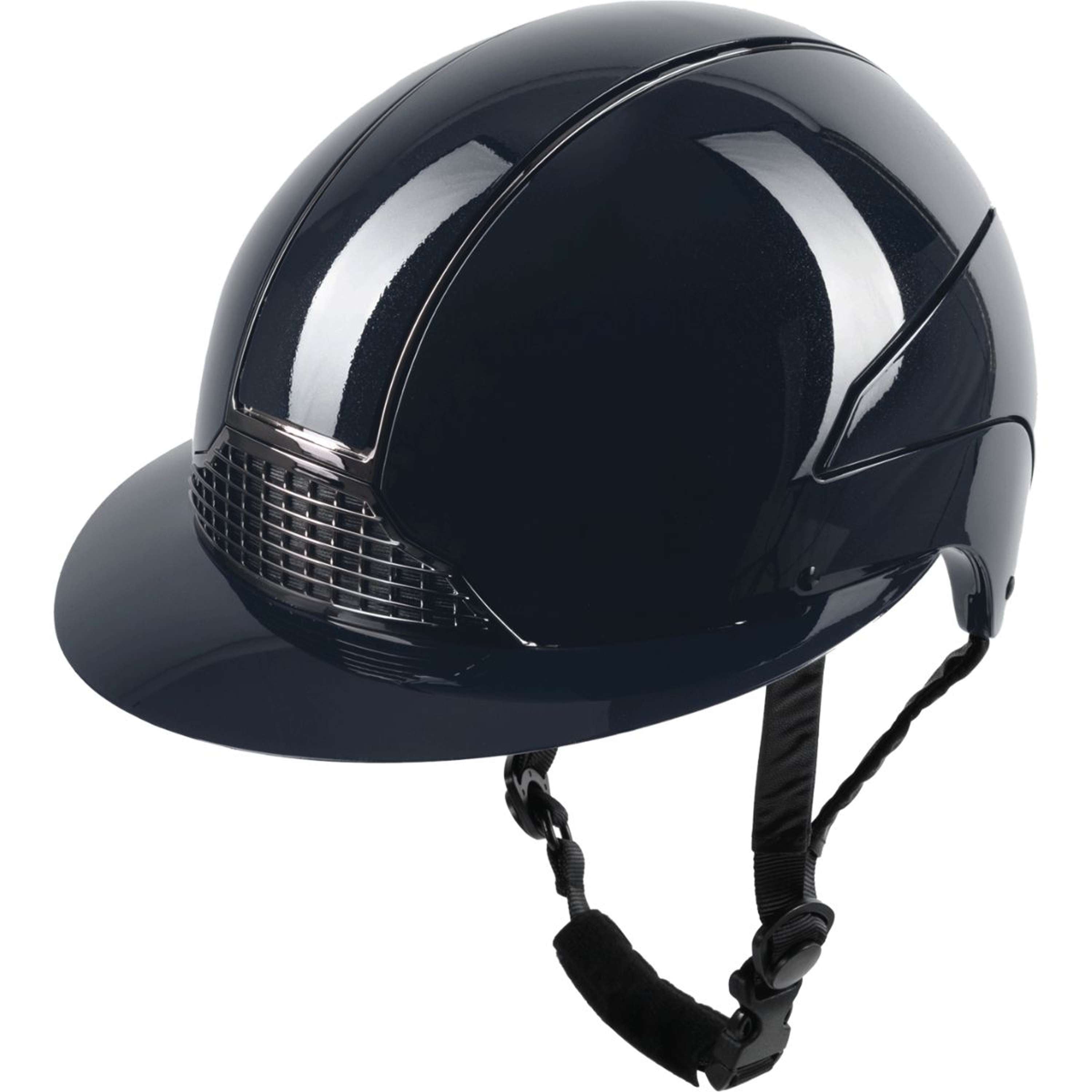 Swing Kask Jeździecki H24 Lady Glossy Granatowy