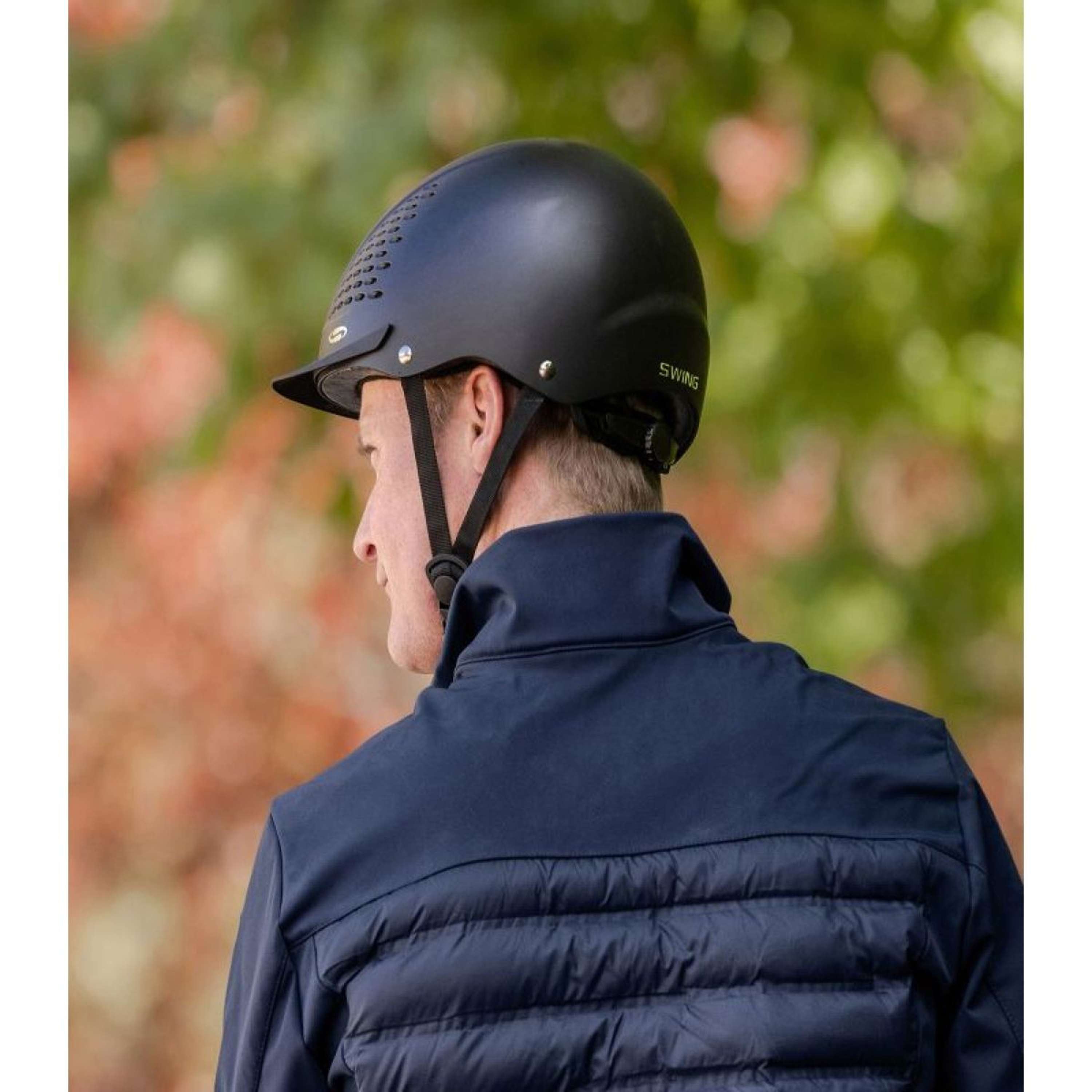 Swing Kask Jeździecki H23 Classic Matowy Czarny