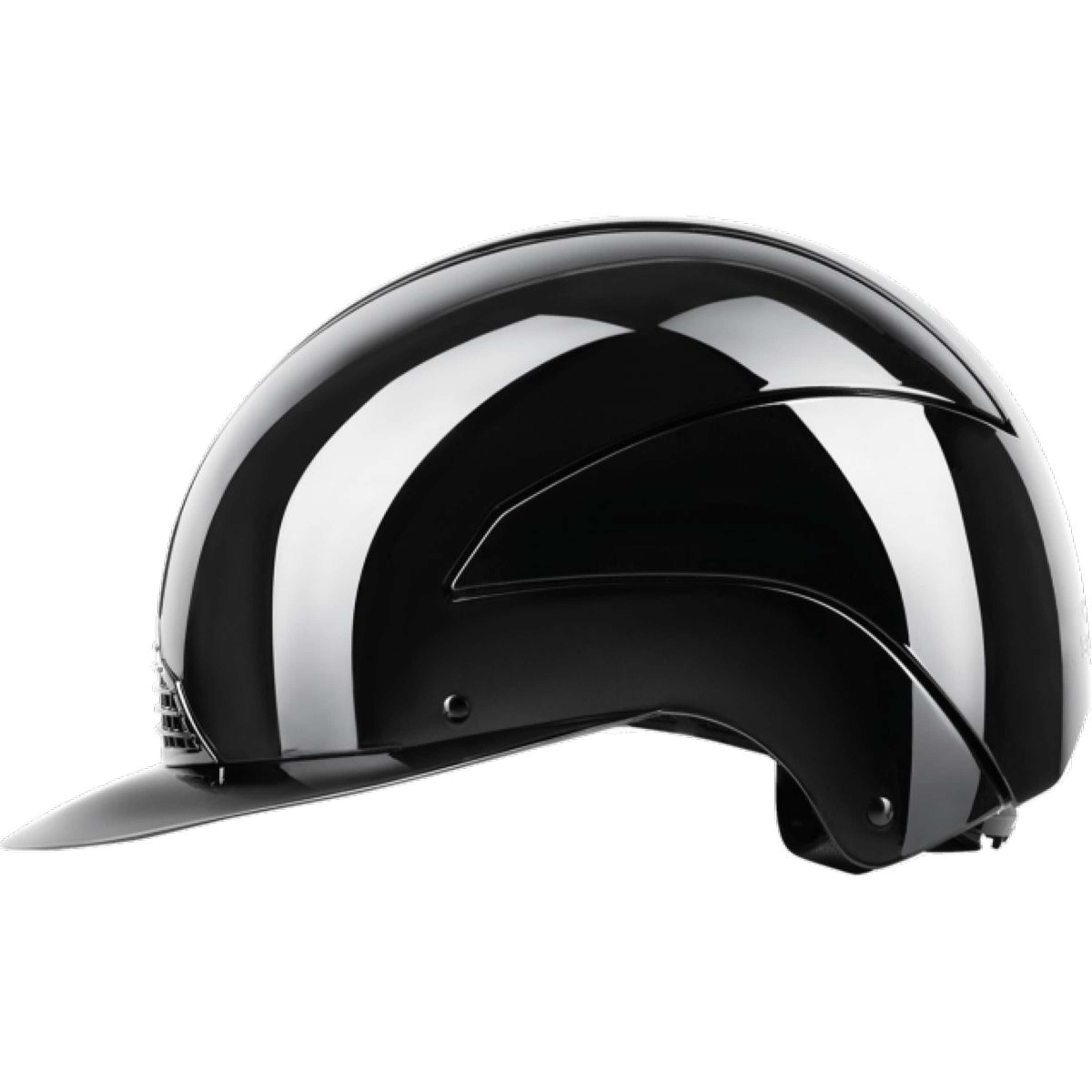 Kask jeździecki Swing H24 Lady Glossy czarny błyszczący