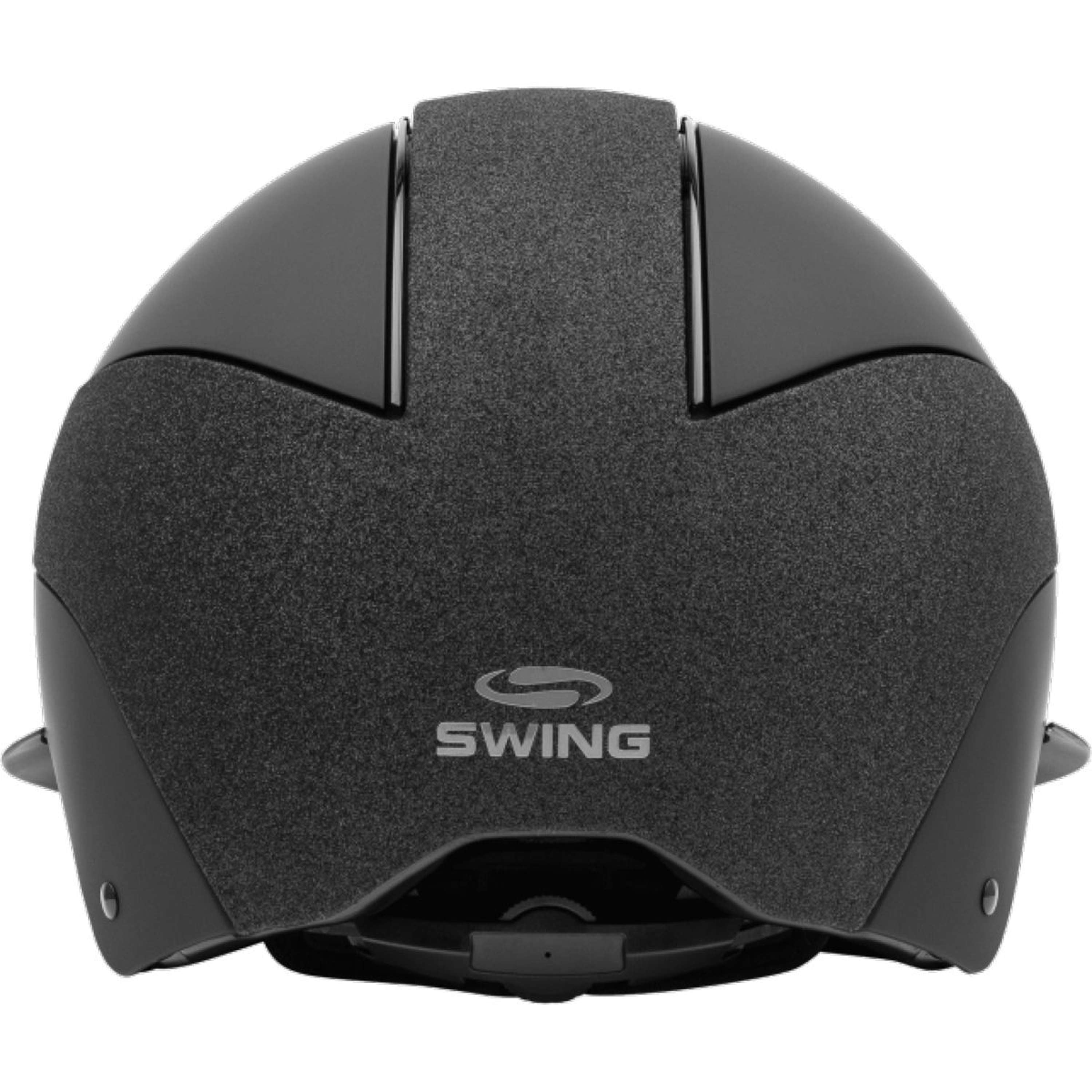 Swing Kask Jeździecki H24 Lady Shine Matowy Czarny