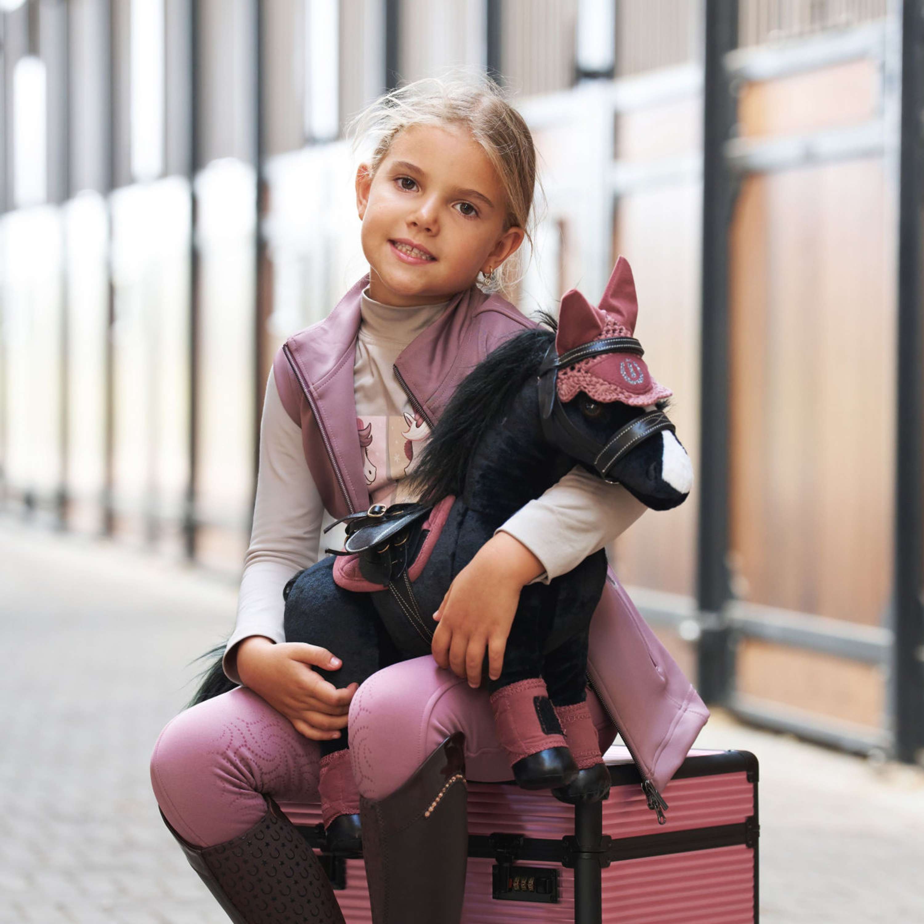Imperial Riding Zestaw Zabawkowego Kucyka IRHVelvet Mauve