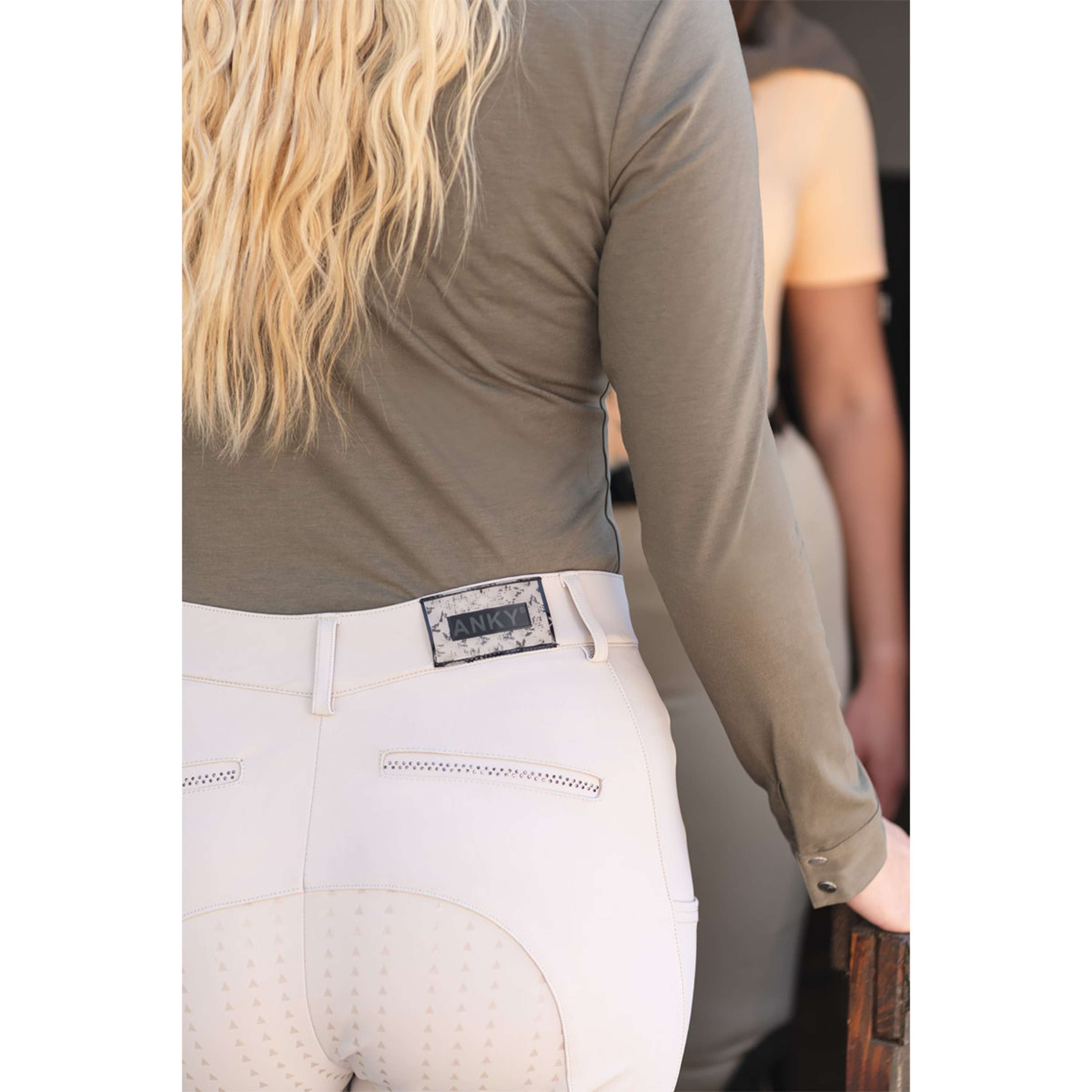 ANKY Koszulka Z Długim Rękawem Zip Up ATC261203 Bungee Cord