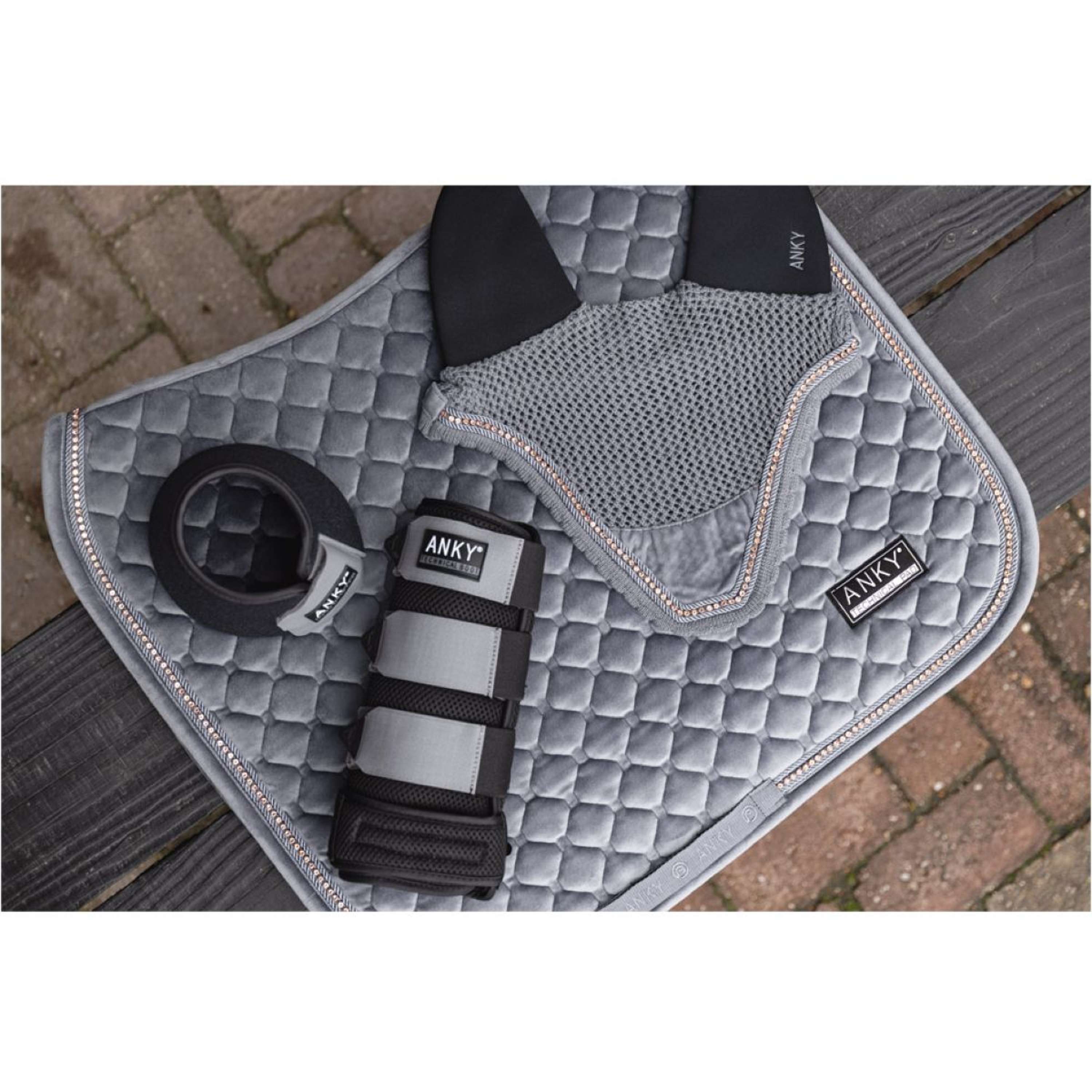 ANKY Ochraniacz 3 W 1 3D Mesh Black/Steel Grey