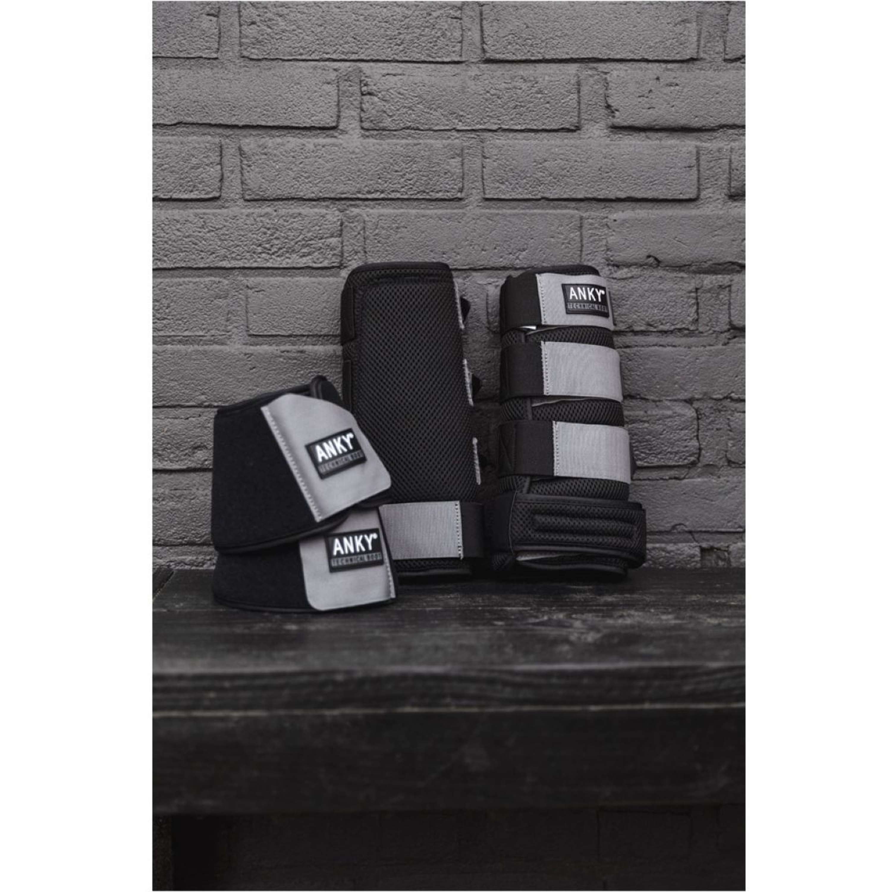 ANKY Ochraniacz 3 W 1 3D Mesh Black/Steel Grey