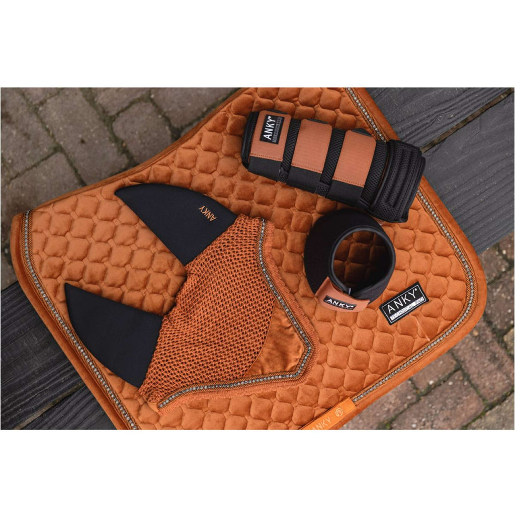 ANKY Ochraniacz 3 W 1 3D Mesh Black/Rust