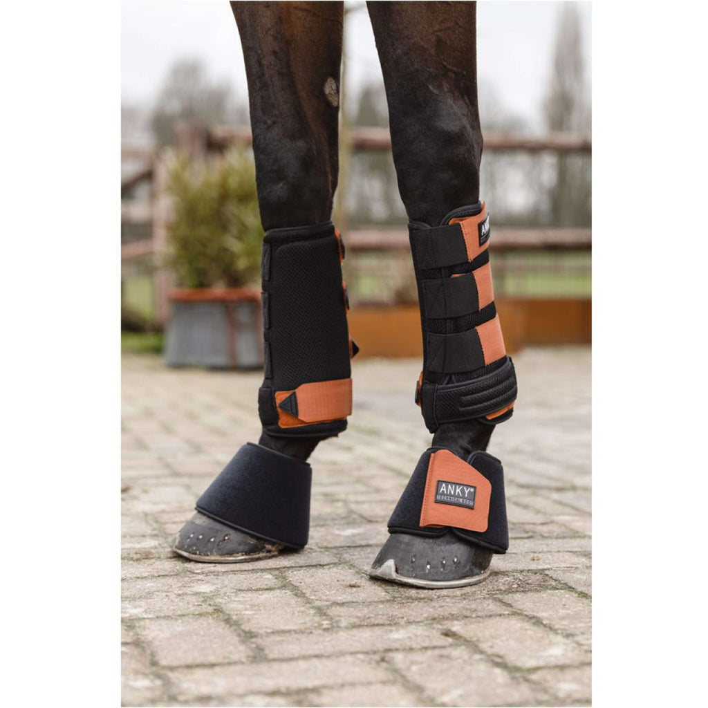 ANKY Ochraniacz 3 W 1 3D Mesh Black/Rust