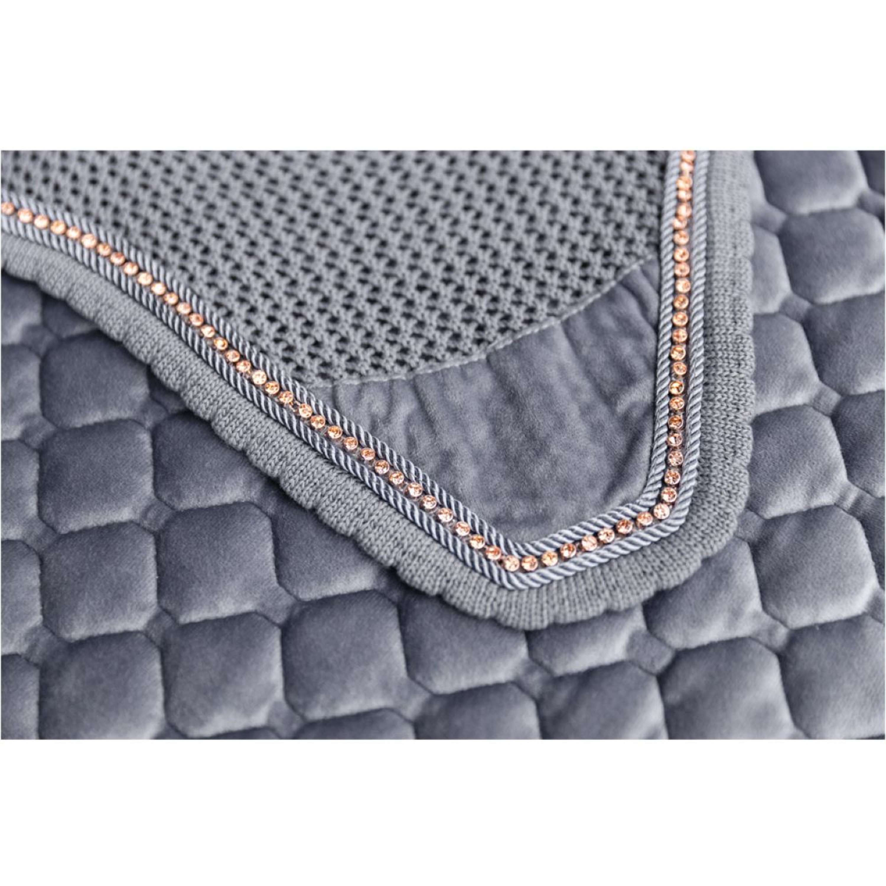 ANKY Nauszniki dla konia Stones Steel Grey