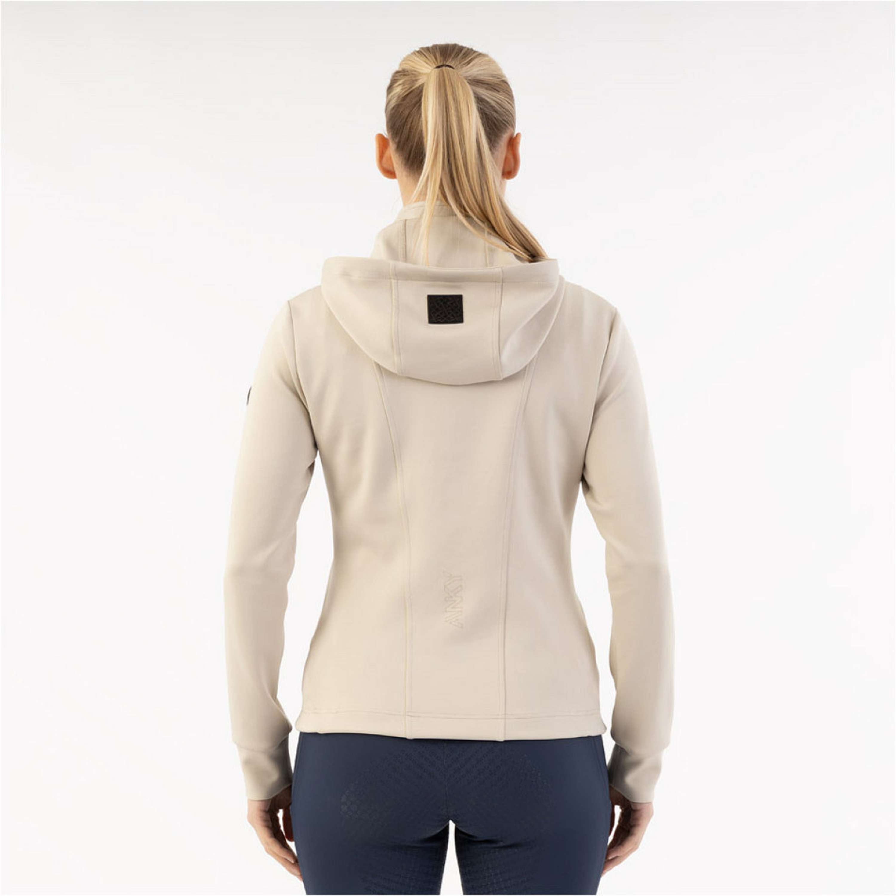 ANKY Bluza Z Kapturem I Zamkiem Hooded Tech ATC251101 Island Fossil