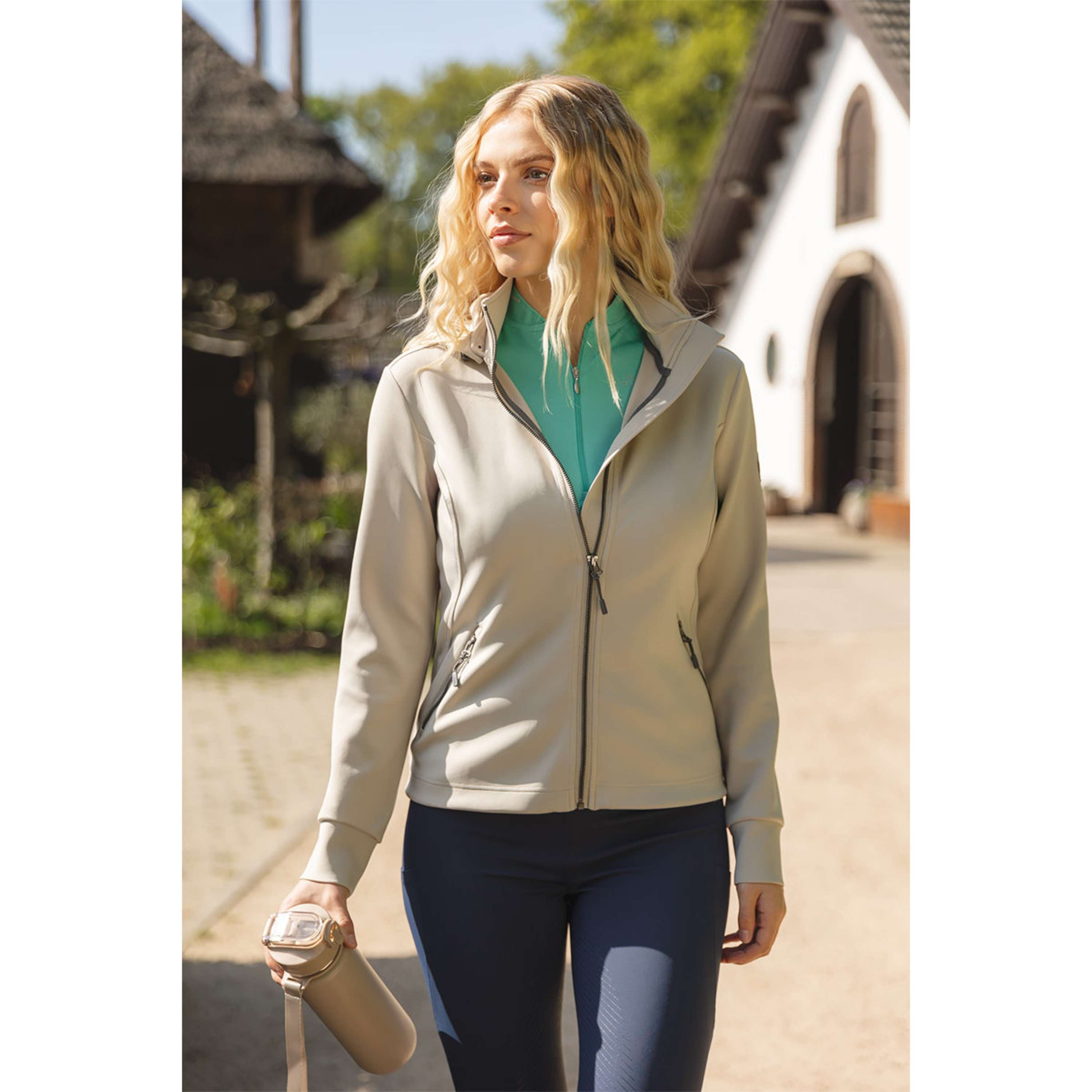 ANKY Bluza Z Kapturem I Zamkiem Hooded Tech ATC251101 Island Fossil
