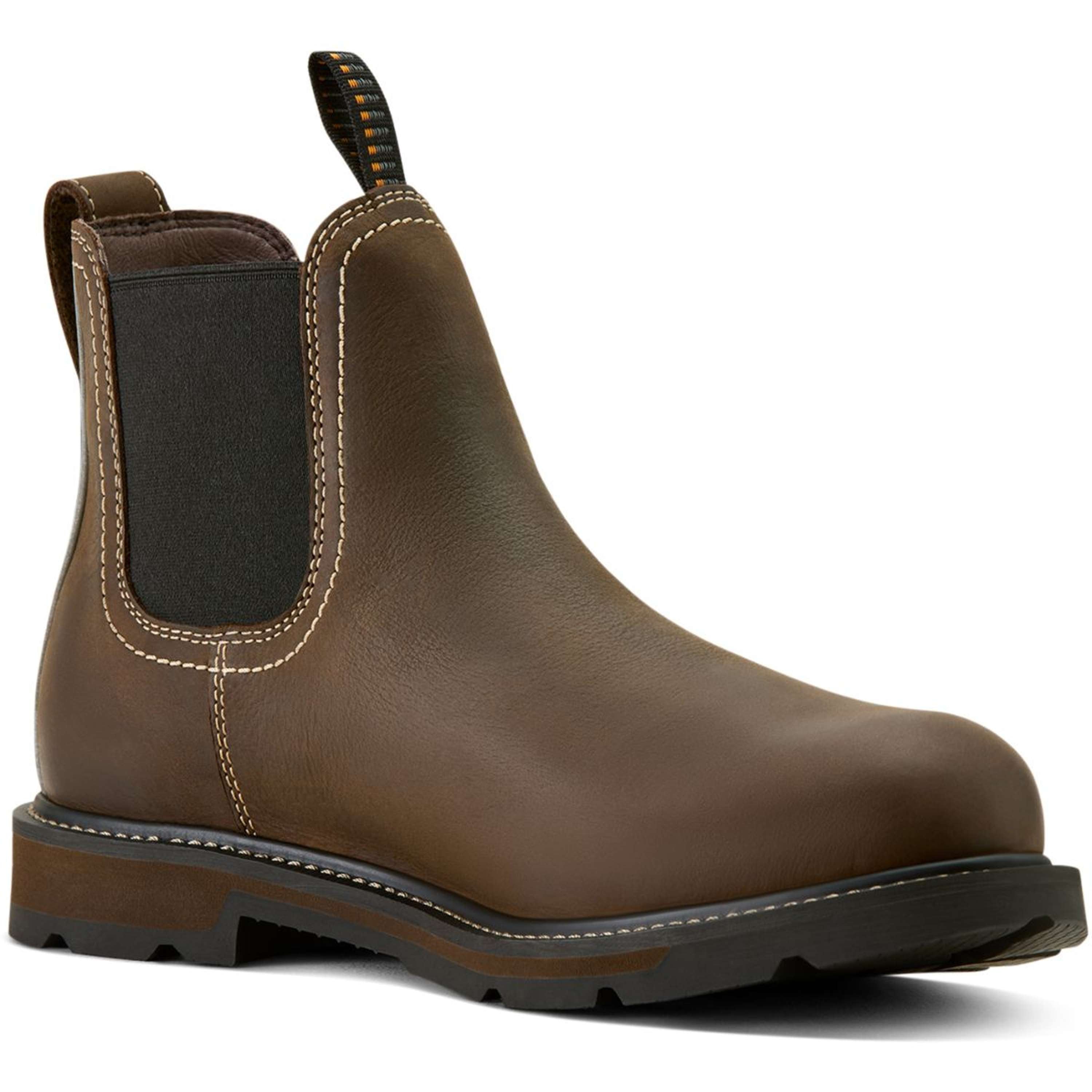 Ariat Jodhpury Groundbreaker Chelsea H20 Męski Ciemnobrązowy