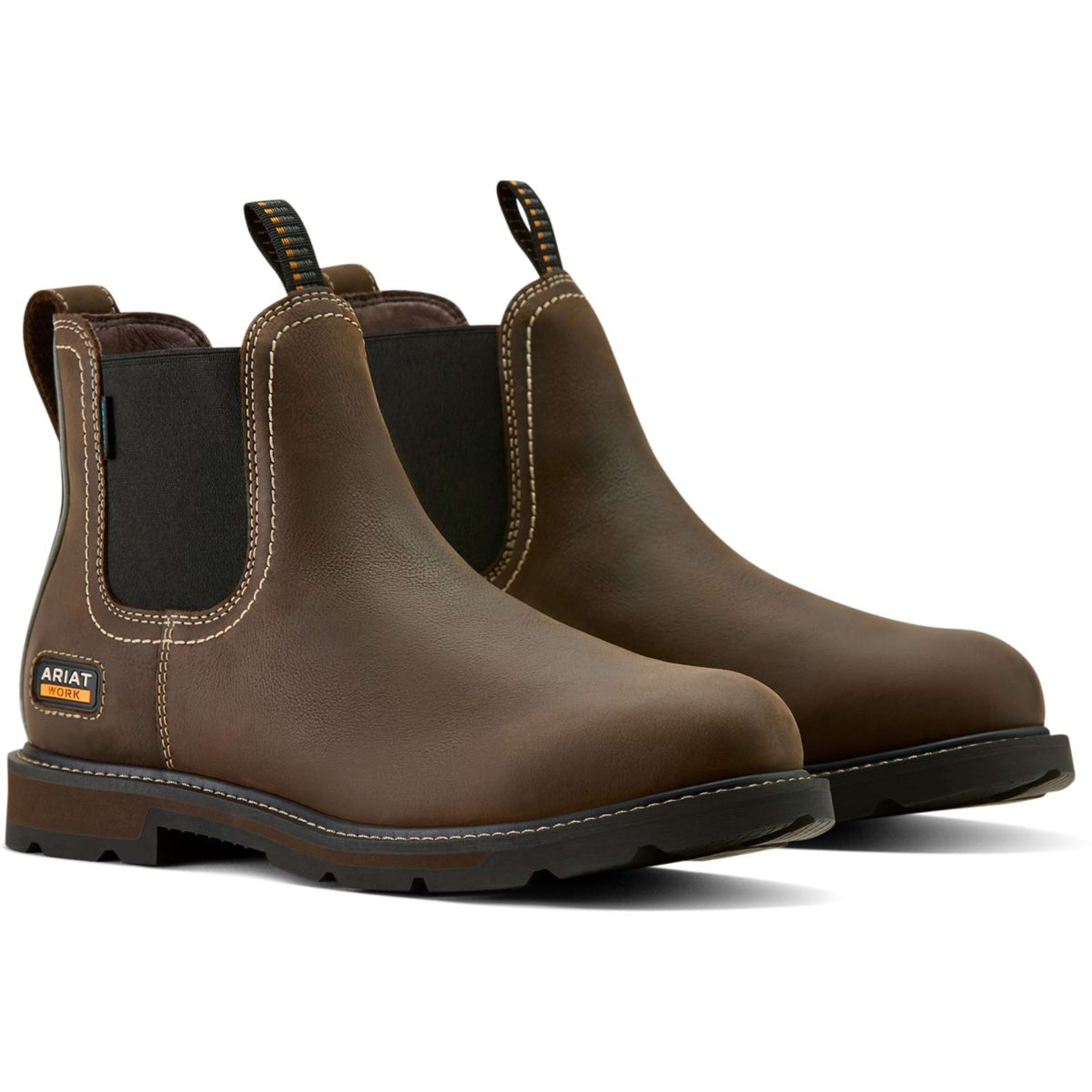 Ariat Jodhpury Groundbreaker Chelsea H20 Męski Ciemnobrązowy