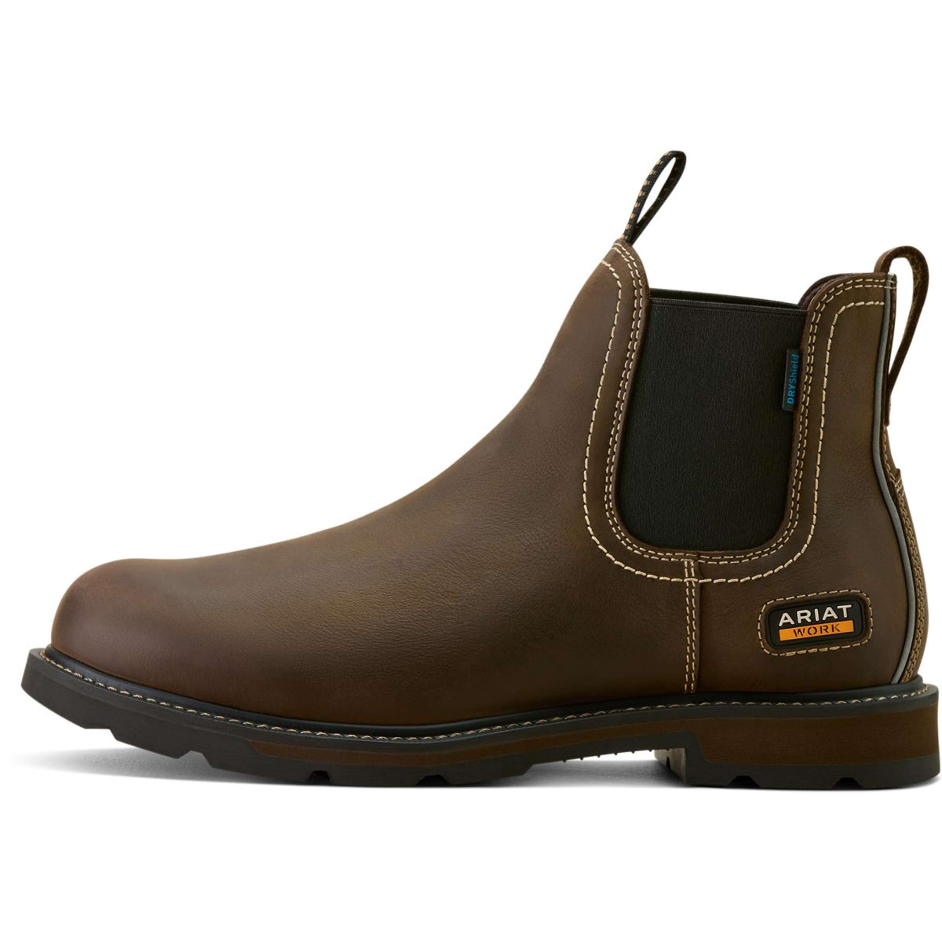 Ariat Jodhpury Groundbreaker Chelsea H20 Męski Ciemnobrązowy