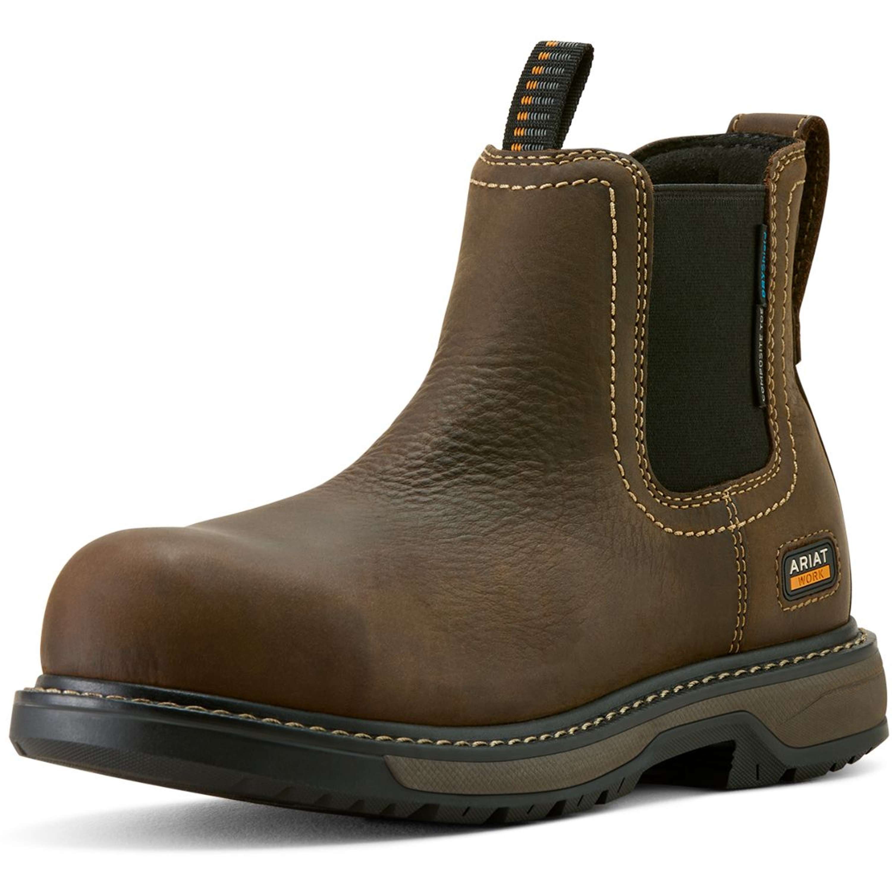 Ariat Jodhpury Riverter Chelsea H20 Damski Ciemnobrązowy
