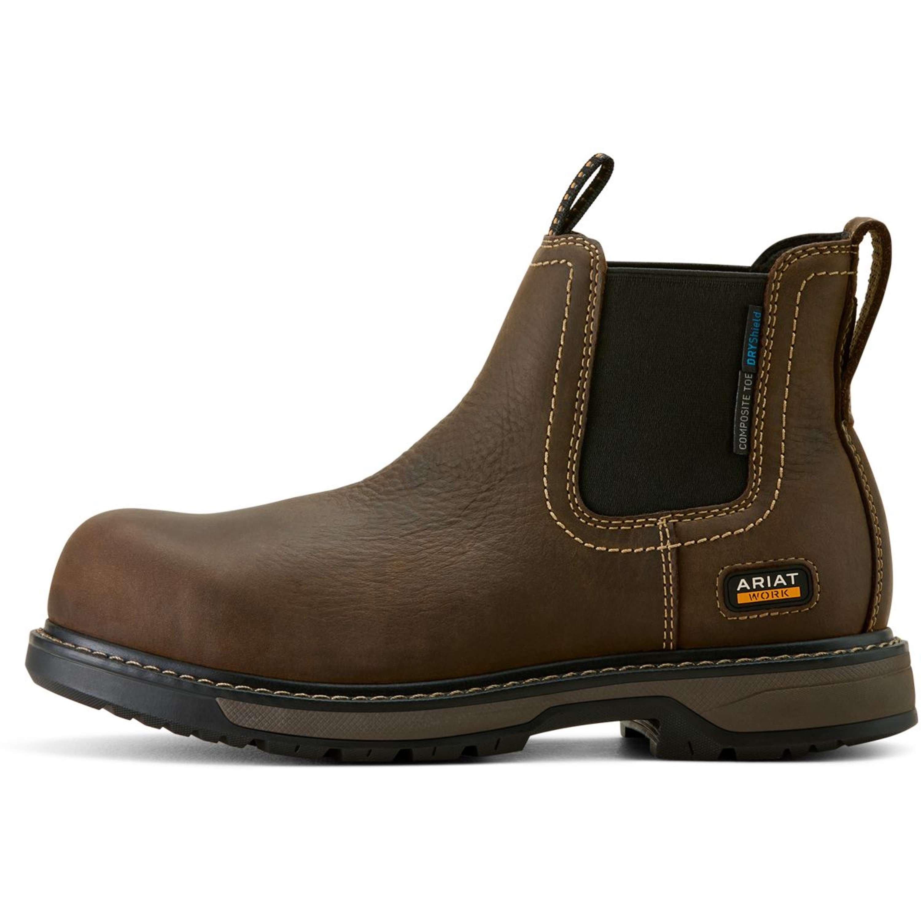 Ariat Jodhpury Riverter Chelsea H20 Damski Ciemnobrązowy