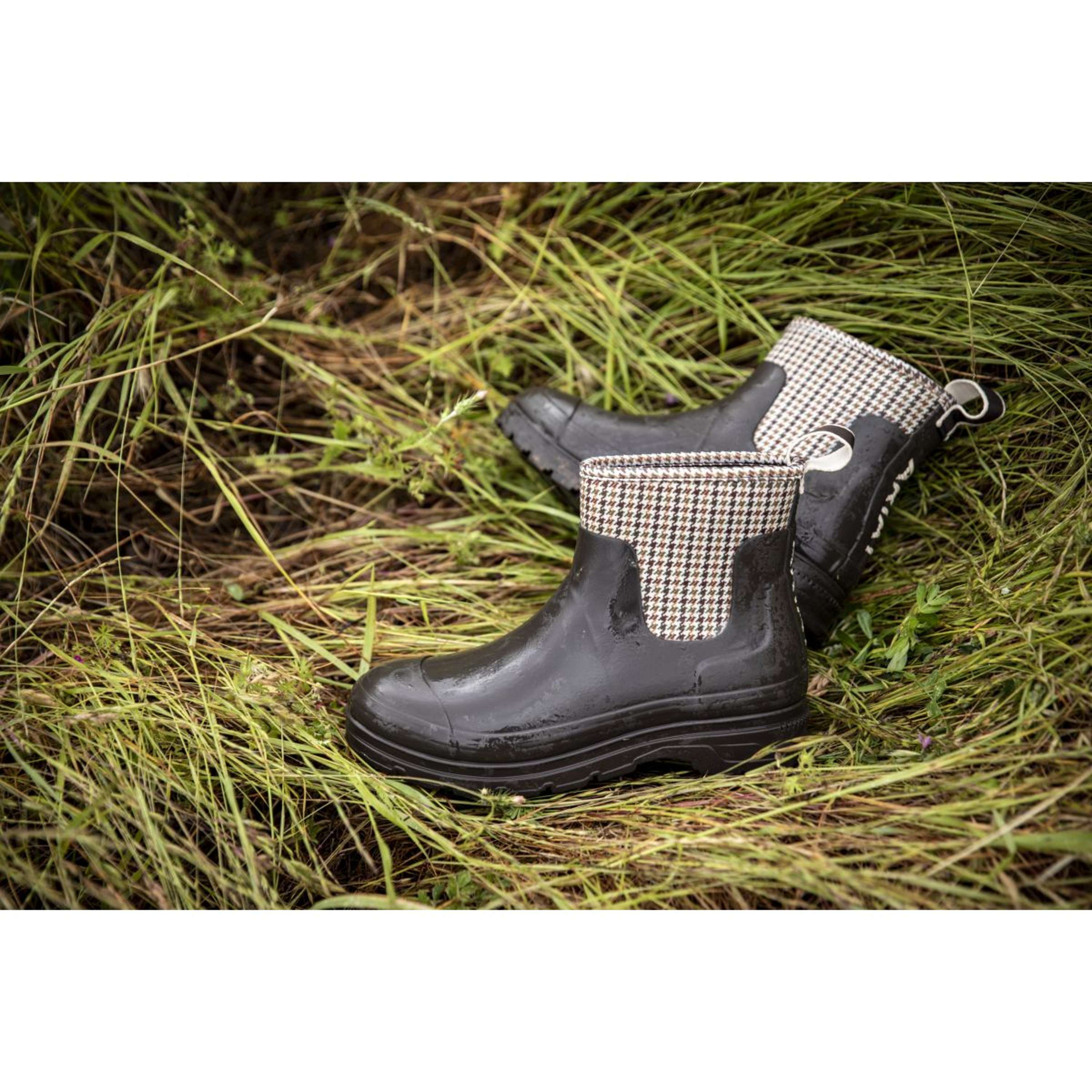 Ariat Jodhpury Kelmarsh Shortie Damski Chocolate/Tan Twill