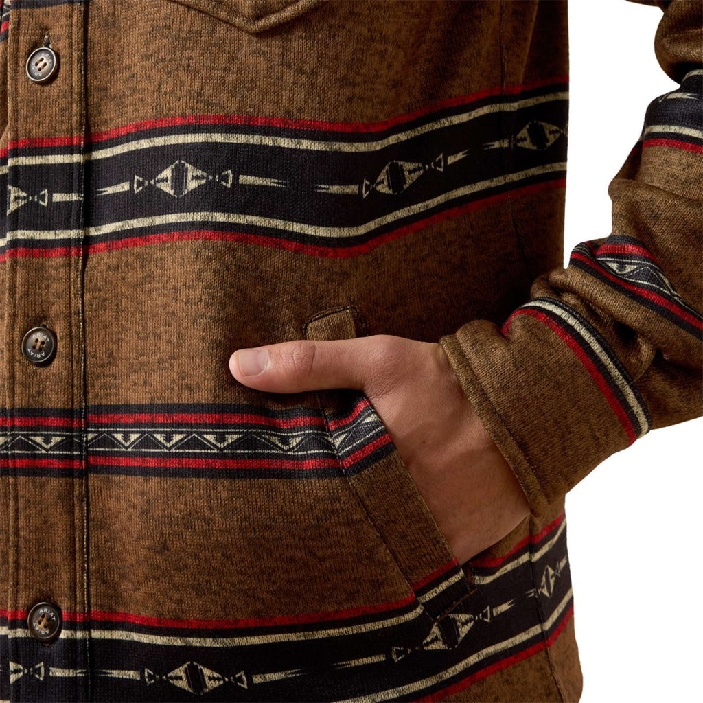 Ariat Koszula męska Caldwell Toffee Serape
