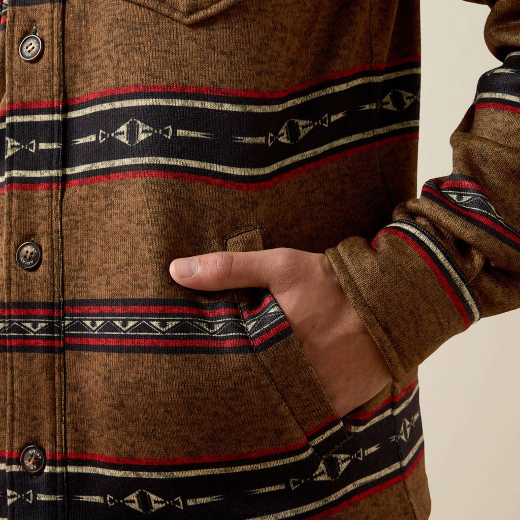 Ariat Koszula męska Caldwell Toffee Serape