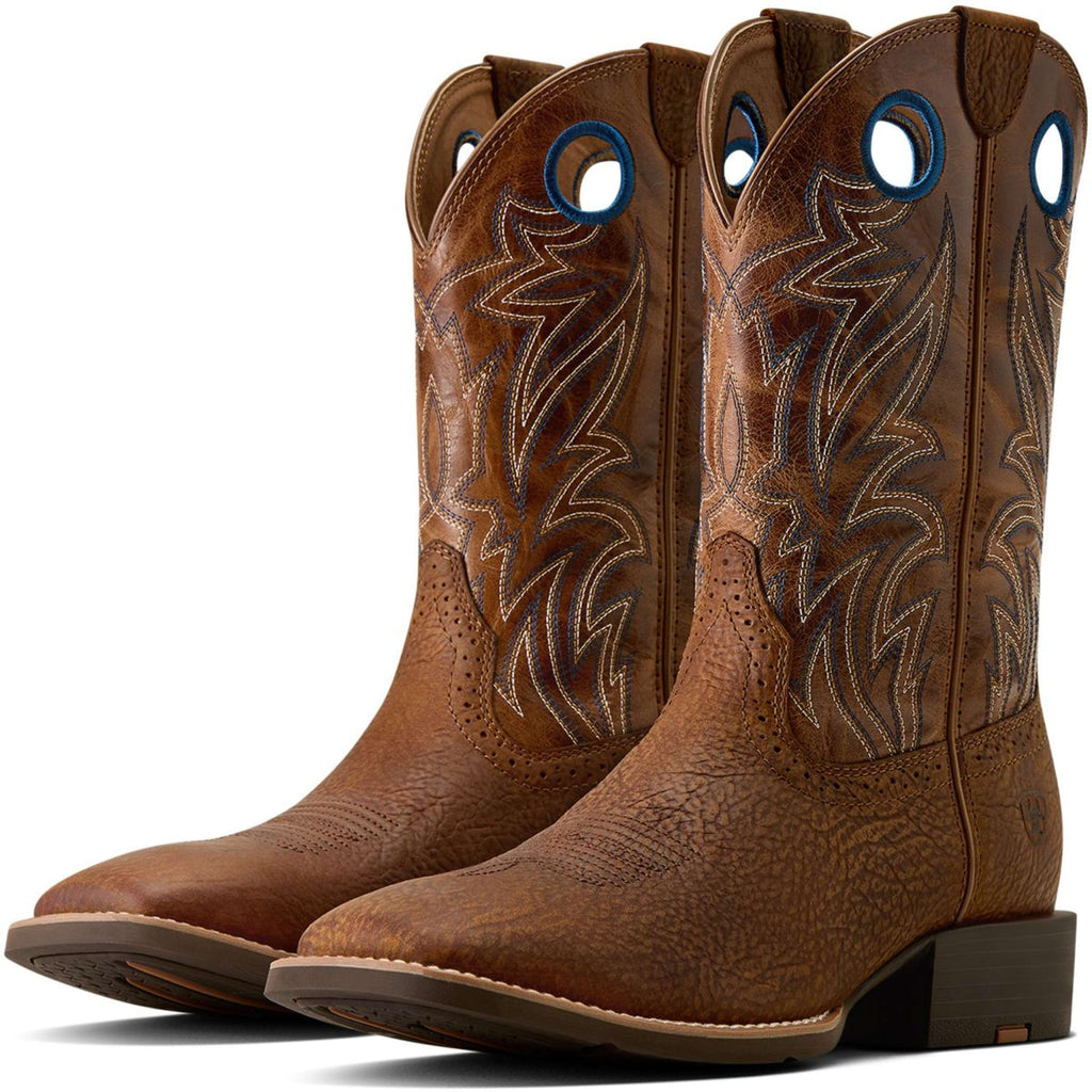 Ariat Kowbojki Sport Sidebet Męski Dark Tan