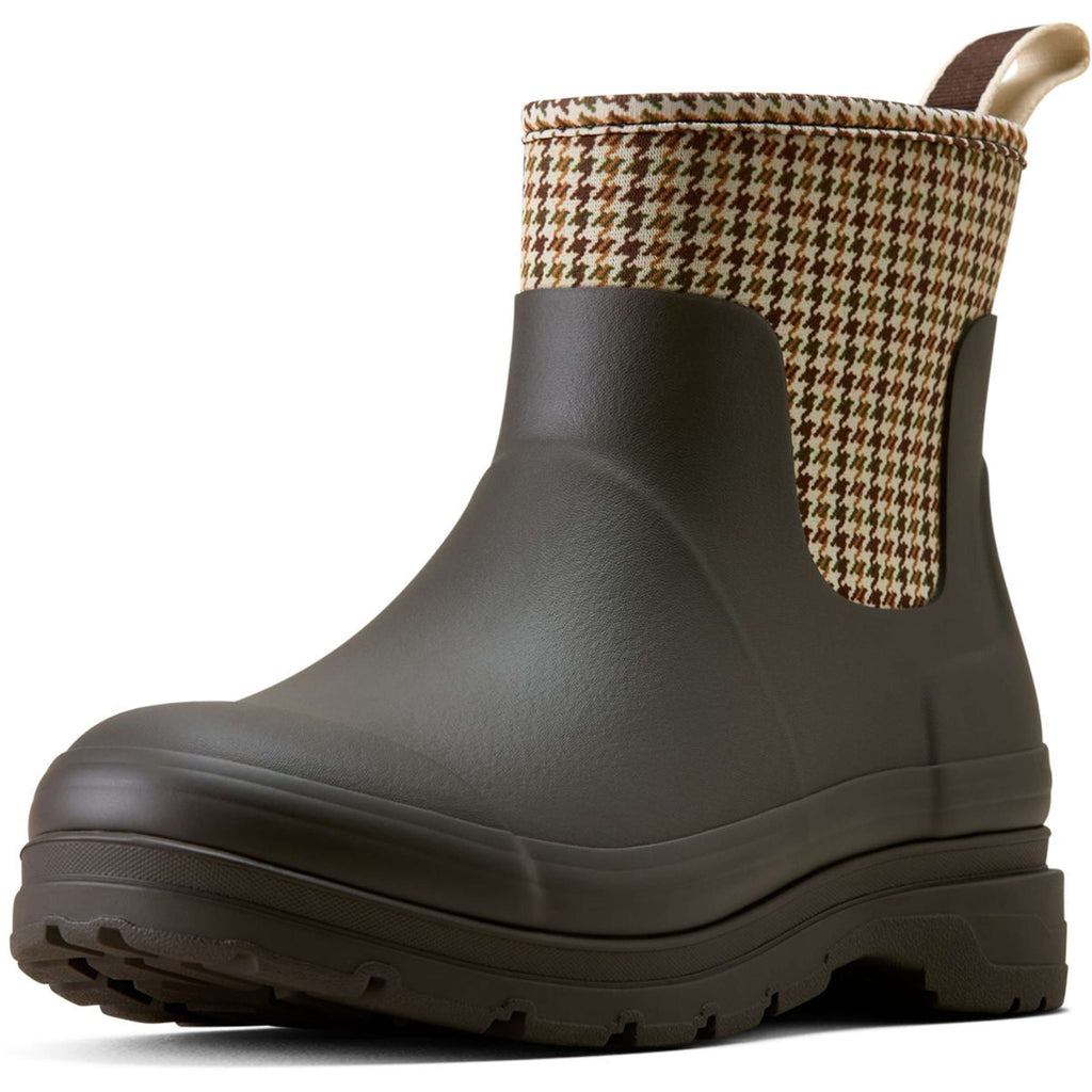 Damskie sztyblety Ariat Kelmarsh Shortie Chocolate/Tan Twill
