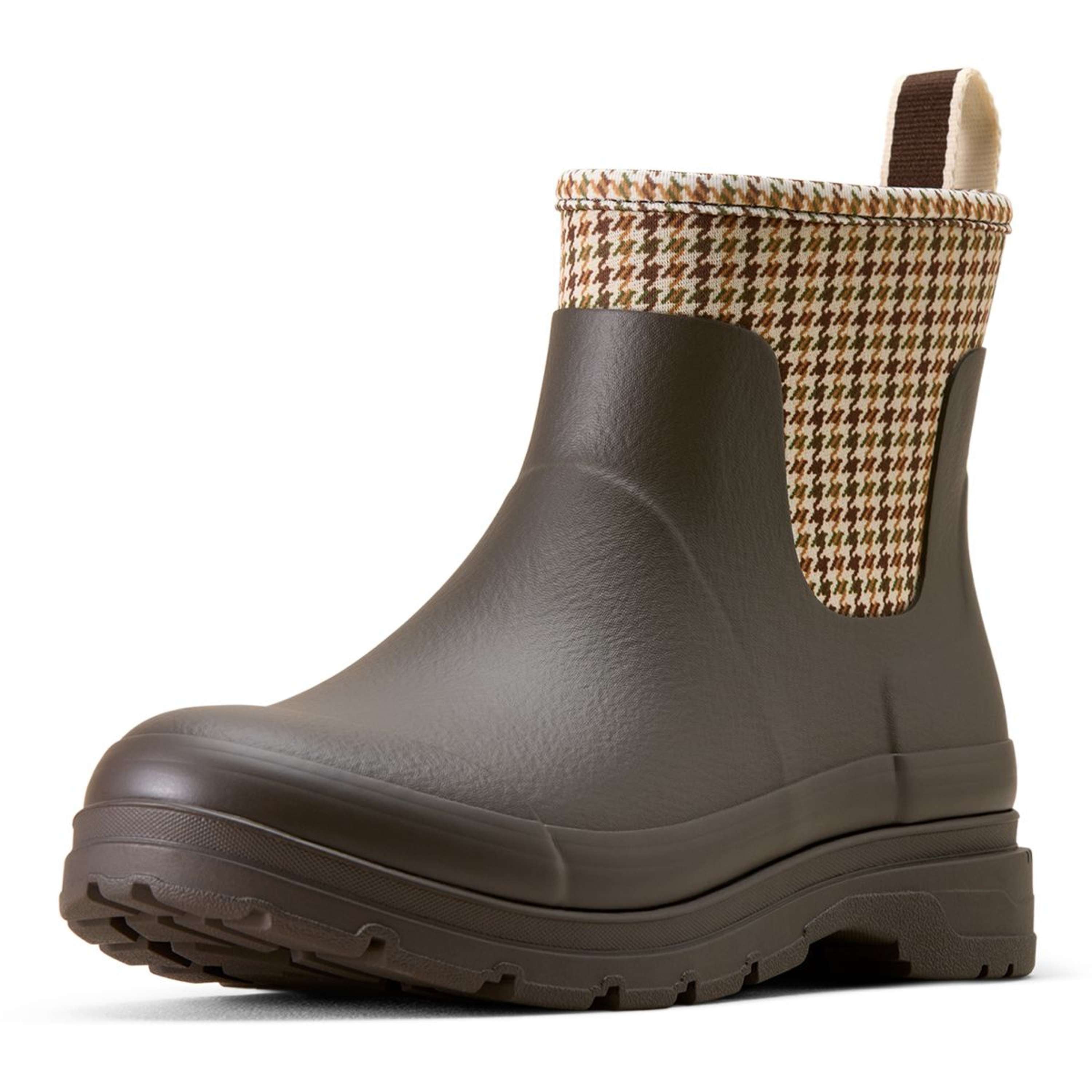 Ariat Jodhpury Kelmarsh Shortie Damski Chocolate/Tan Twill
