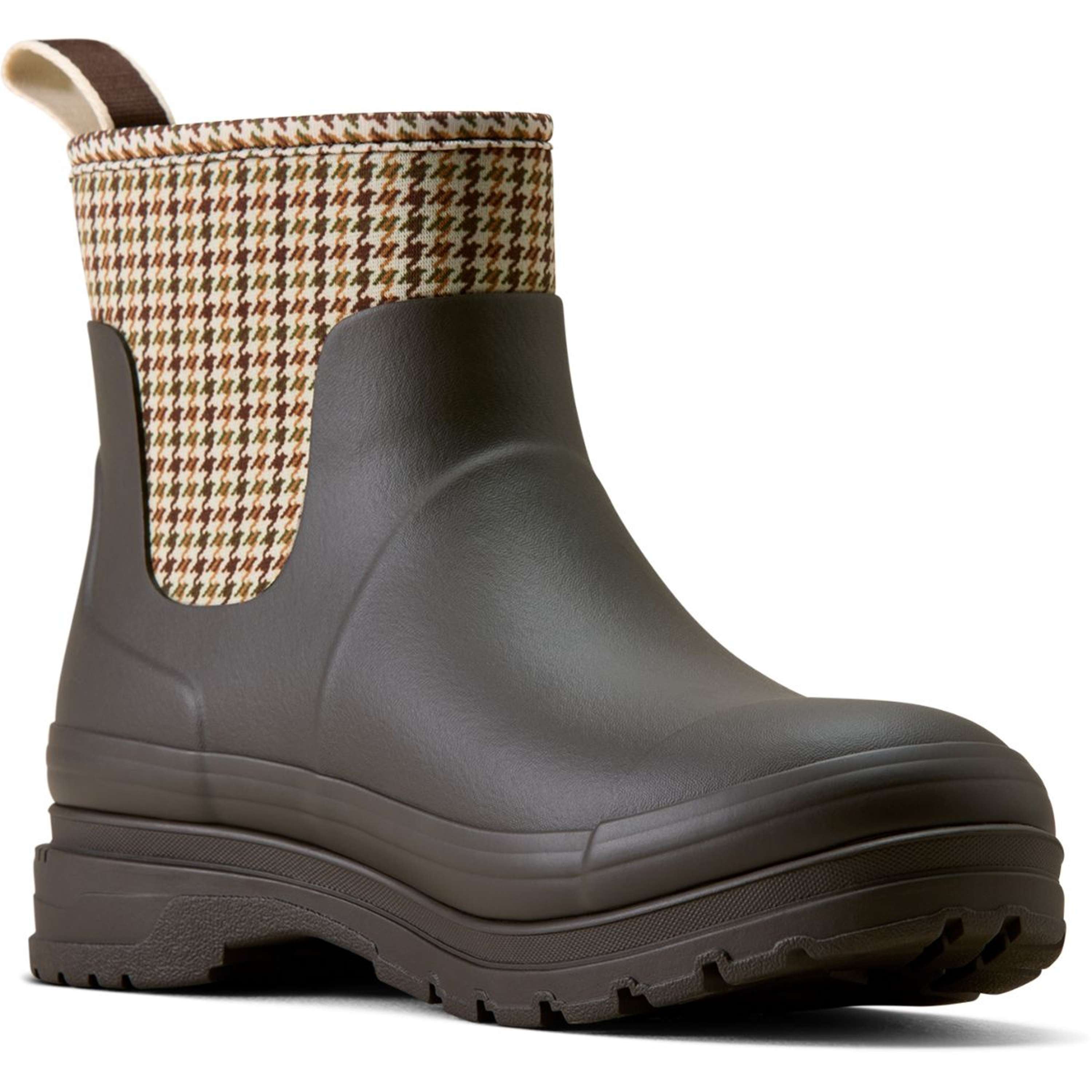 Ariat Jodhpury Kelmarsh Shortie Damski Chocolate/Tan Twill