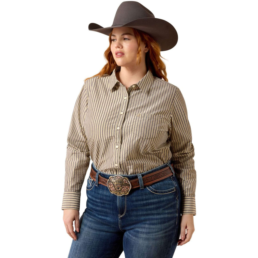 Bluzka damska Ariat Kirby Chocolate Plum