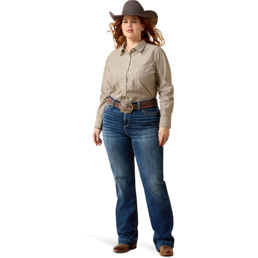 Bluzka damska Ariat Kirby Chocolate Plum